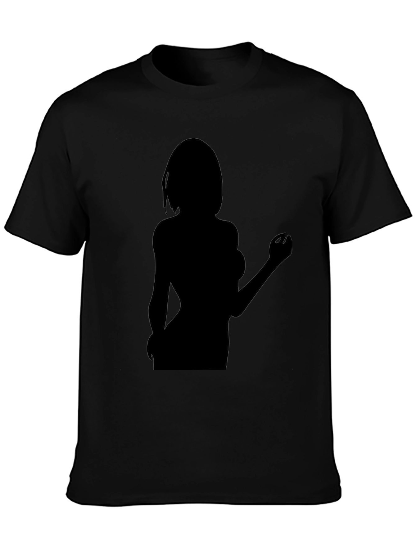 Silhouette Graphic Tee - Black Unisex T-Shirt