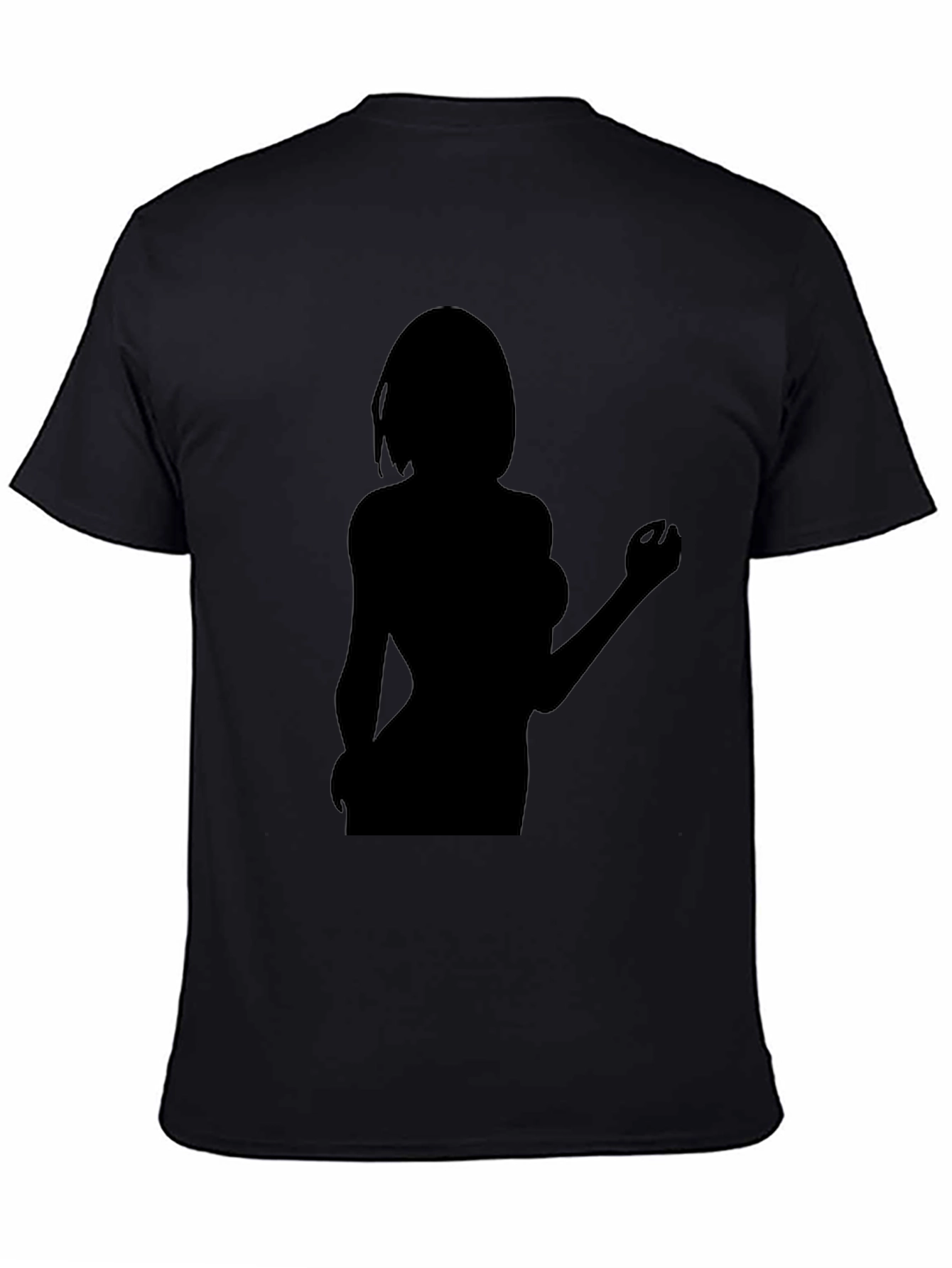 Silhouette Graphic Tee - Black Unisex T-Shirt