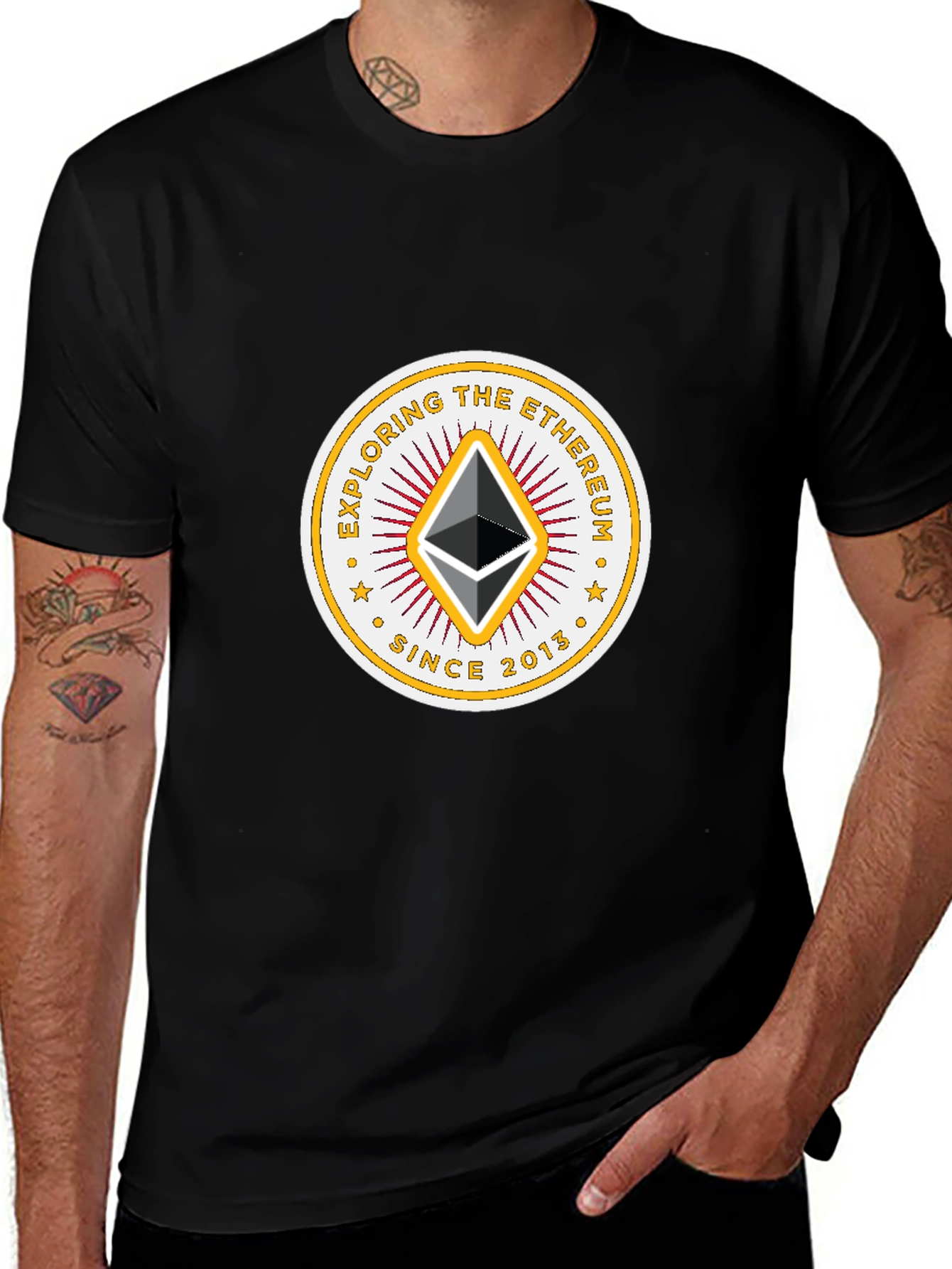 Ethereum Explorer Graphic T-Shirt - Crypto Tee