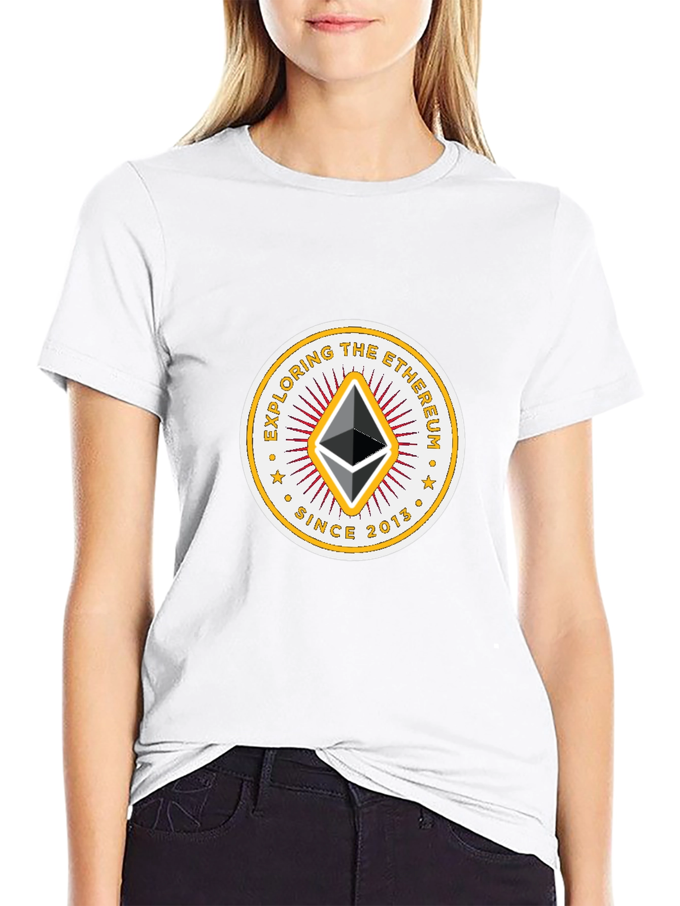 Ethereum Explorer Graphic T-Shirt - Crypto Tee