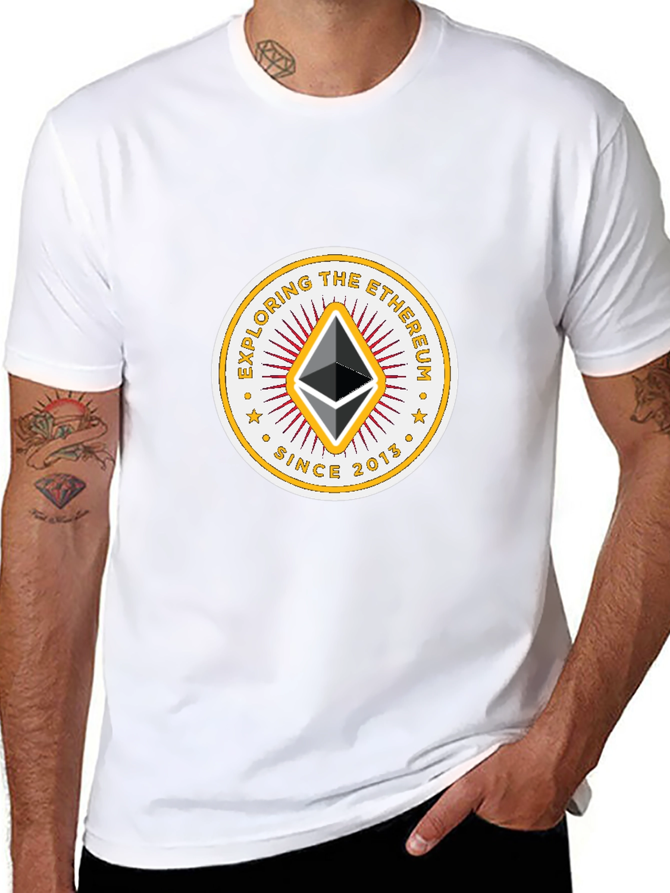 Ethereum Explorer Graphic T-Shirt - Crypto Tee