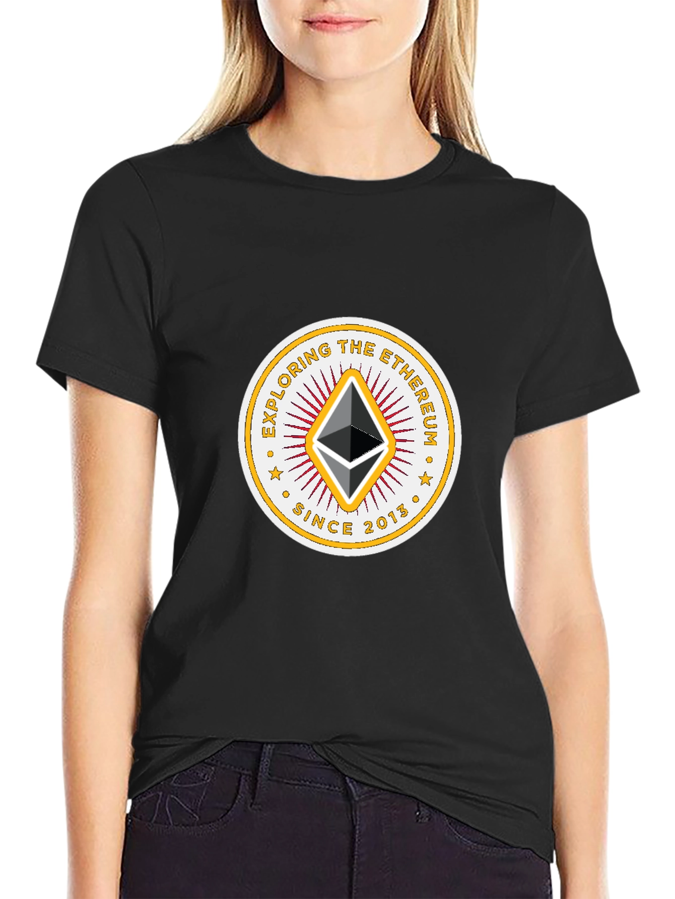 Ethereum Explorer Graphic T-Shirt - Crypto Tee