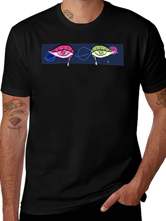 Eye Graphic Tee - Black Unisex T-Shirt