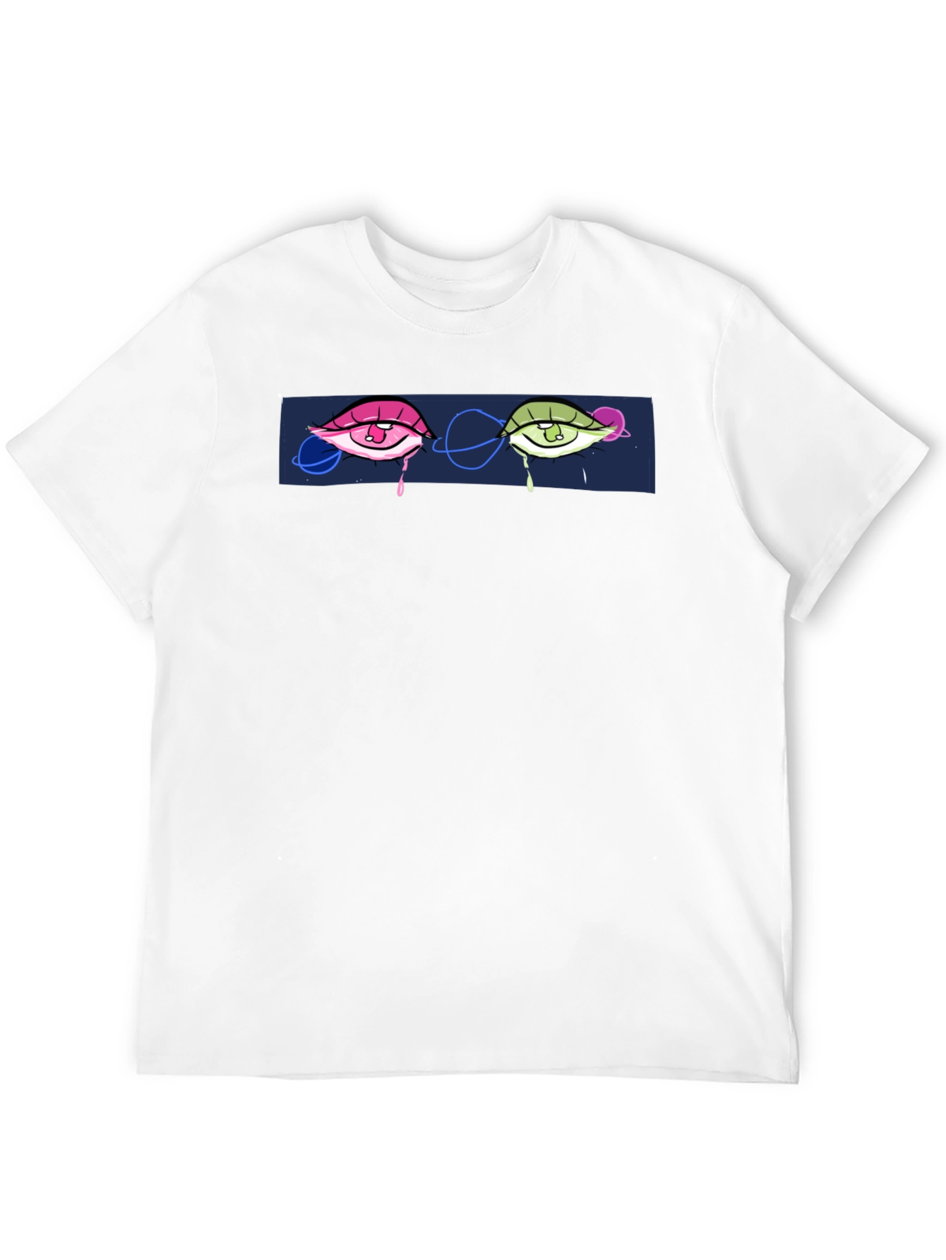 Eye Graphic Tee - Black Unisex T-Shirt