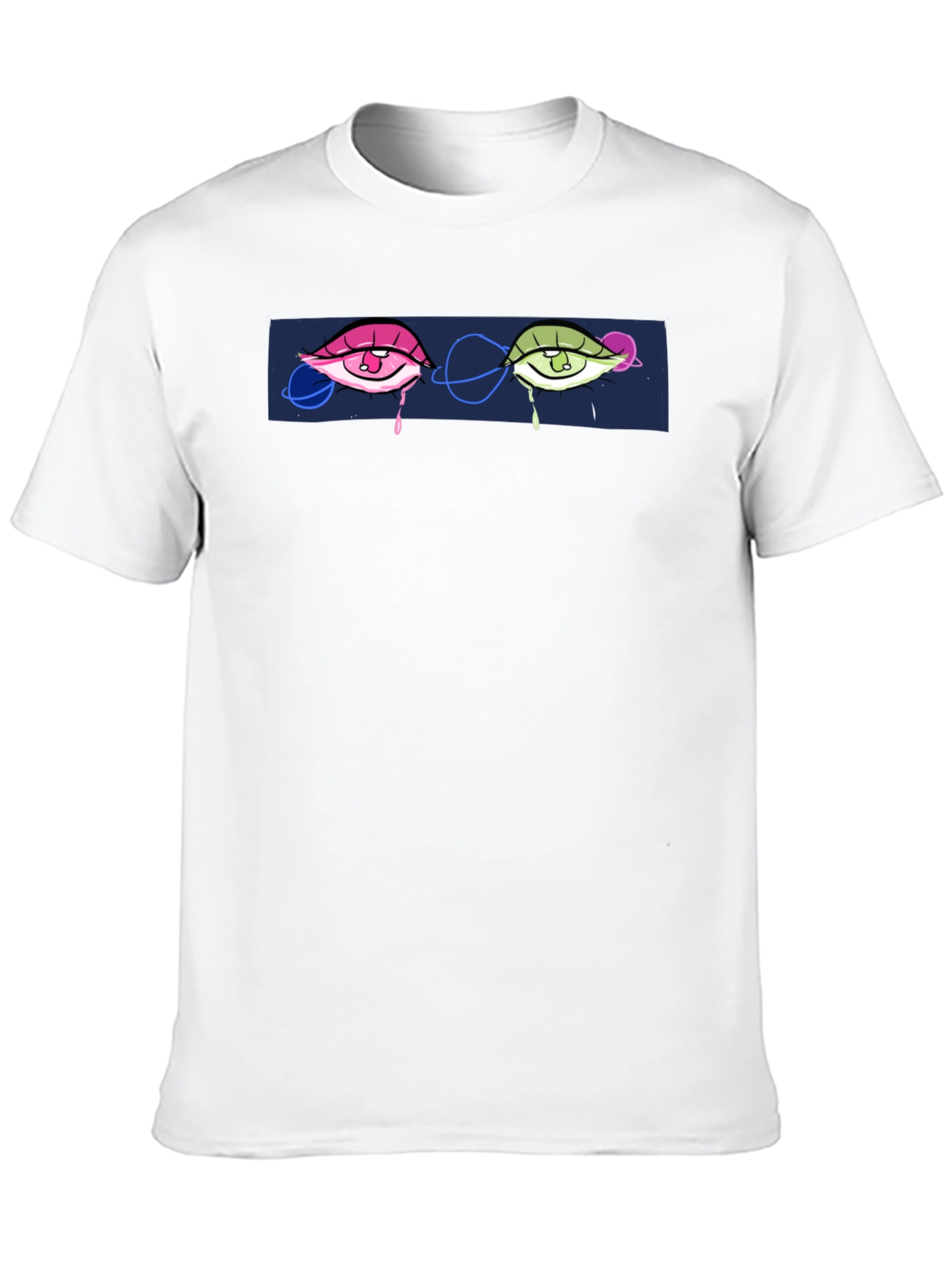 Eye Graphic Tee - Black Unisex T-Shirt
