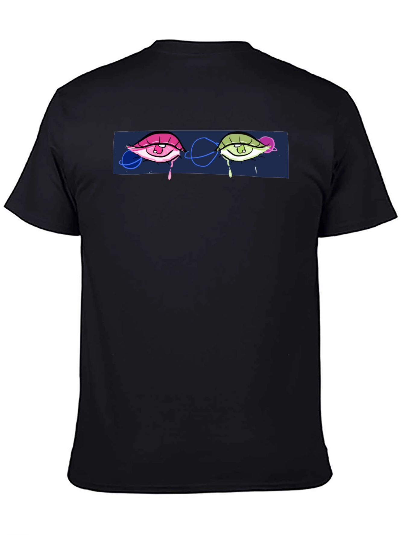 Eye Graphic Tee - Black Unisex T-Shirt