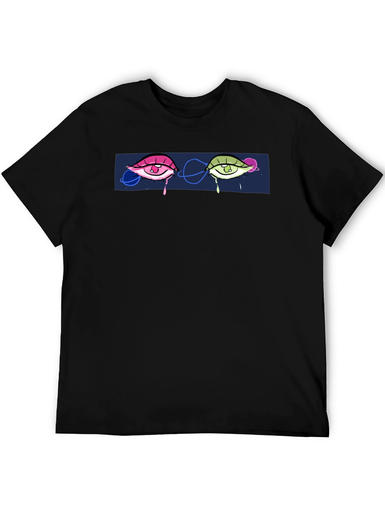 Eye Graphic Tee - Black Unisex T-Shirt