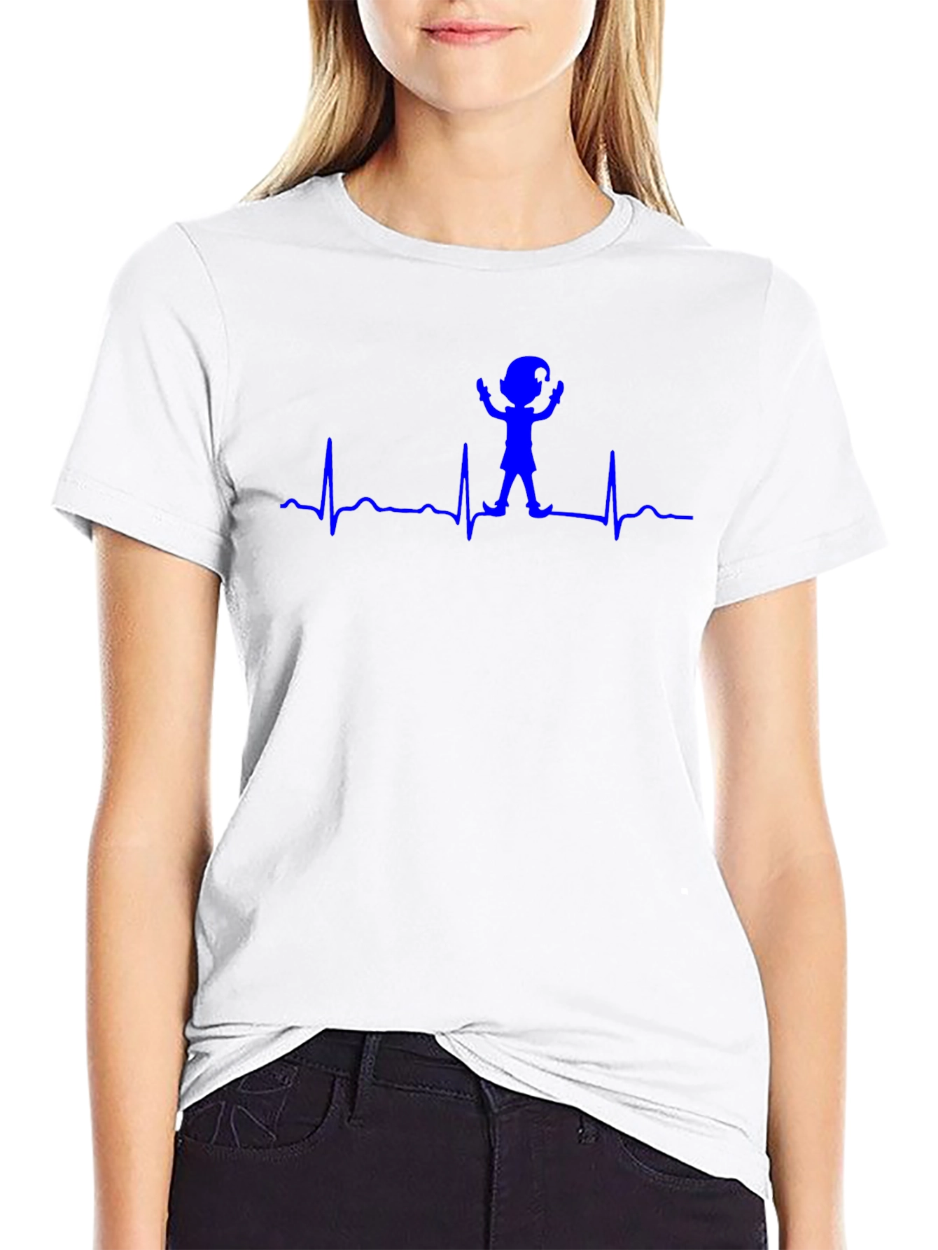 Heartbeat Dancer Graphic T-Shirt - Stylish & Unique