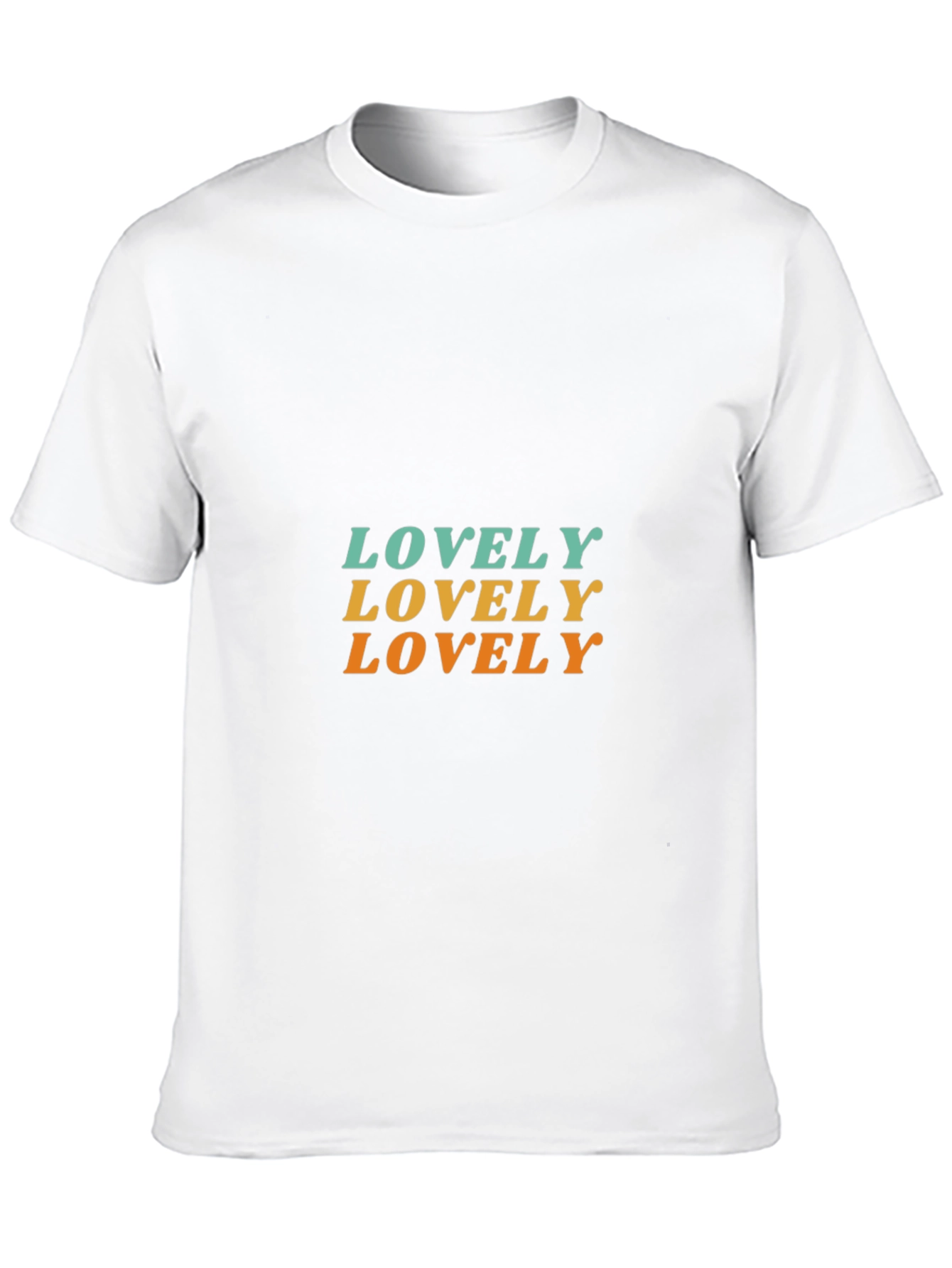 Lovely Graphic Tee - Retro Style