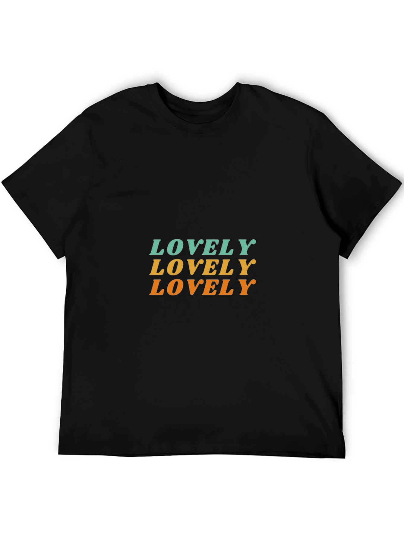 Lovely Graphic Tee - Retro Style