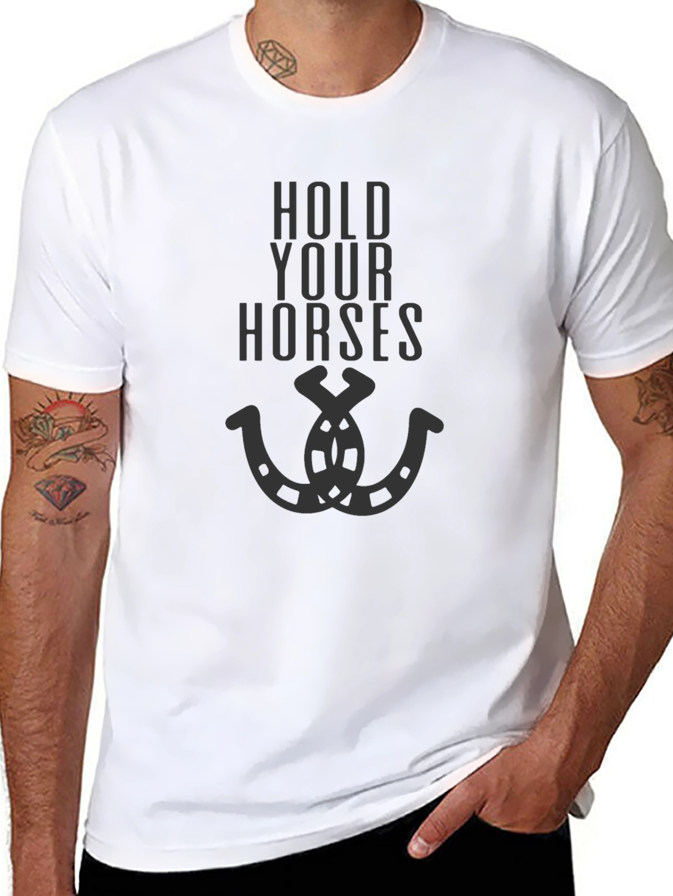 Hold Your Horses Graphic T-Shirt