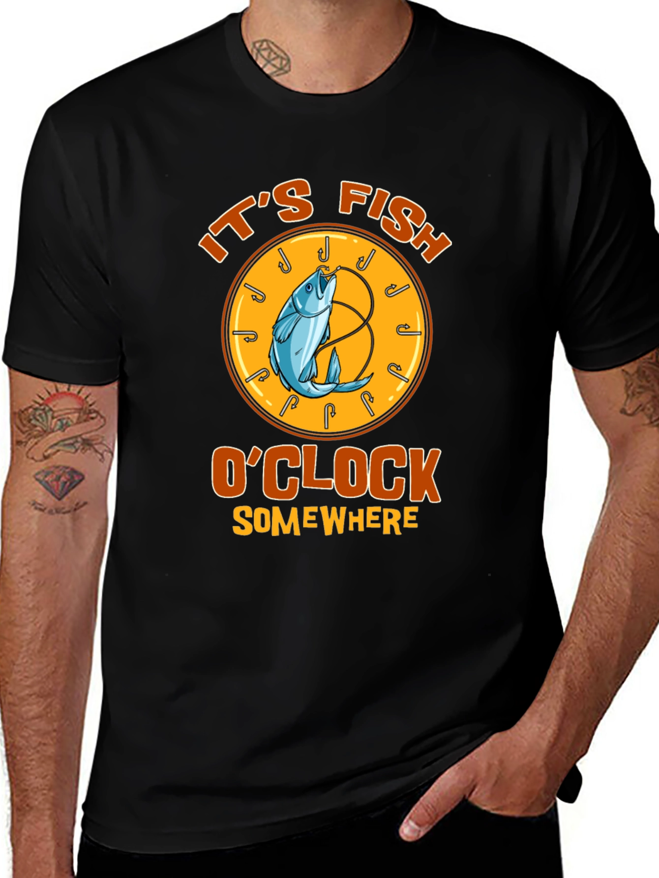 Its Fish OClock Somewhere T-Shirt