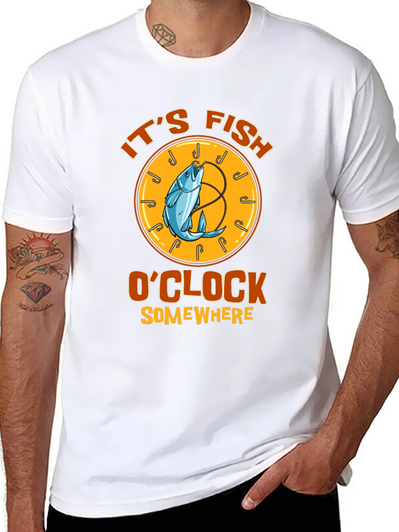 Its Fish OClock Somewhere T-Shirt