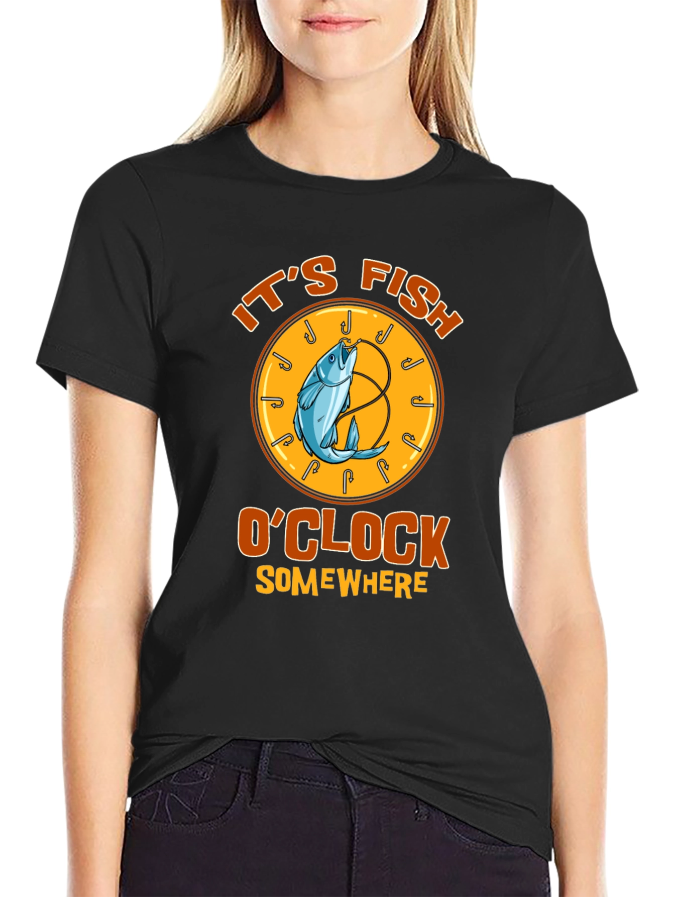 Its Fish OClock Somewhere T-Shirt