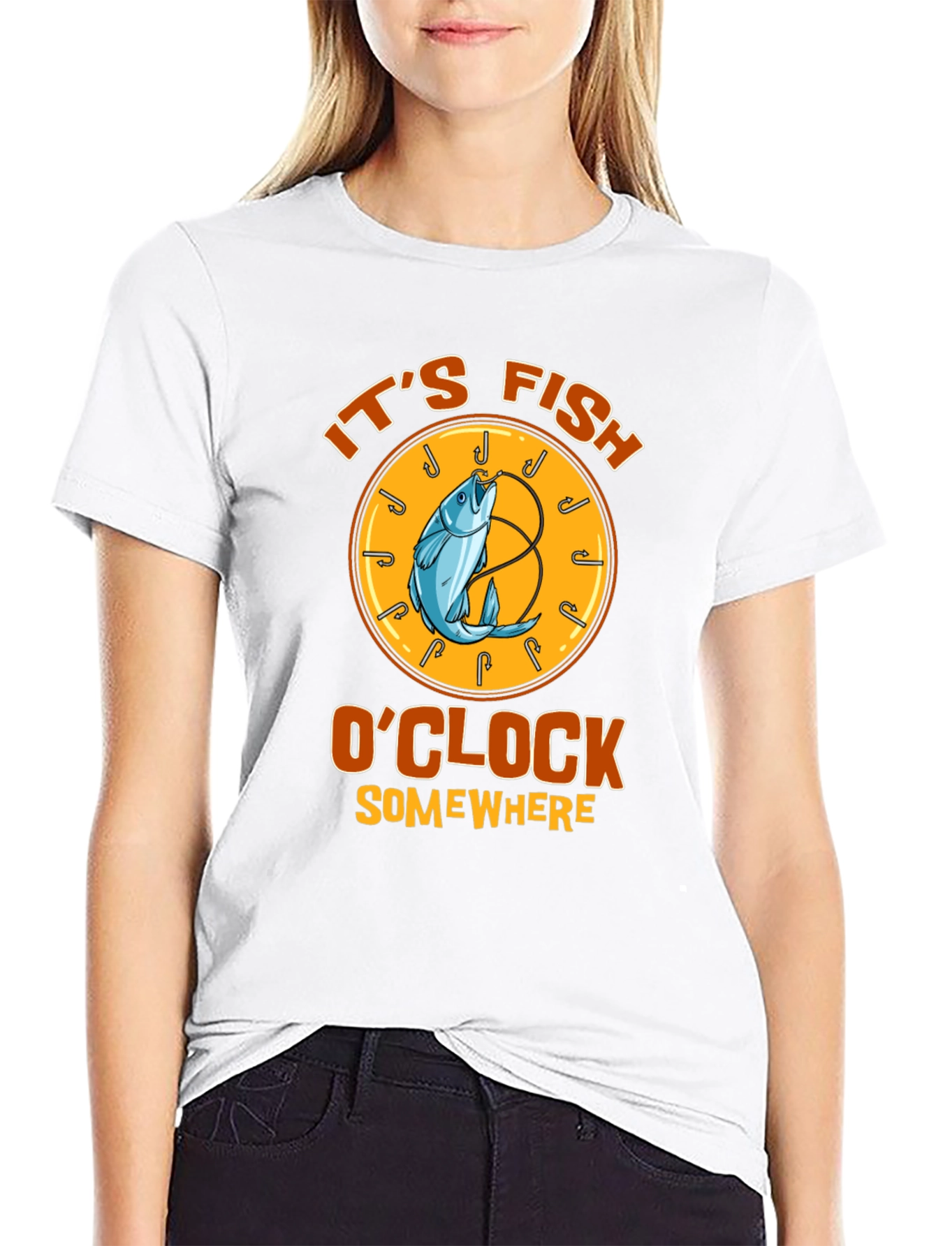 Its Fish OClock Somewhere T-Shirt