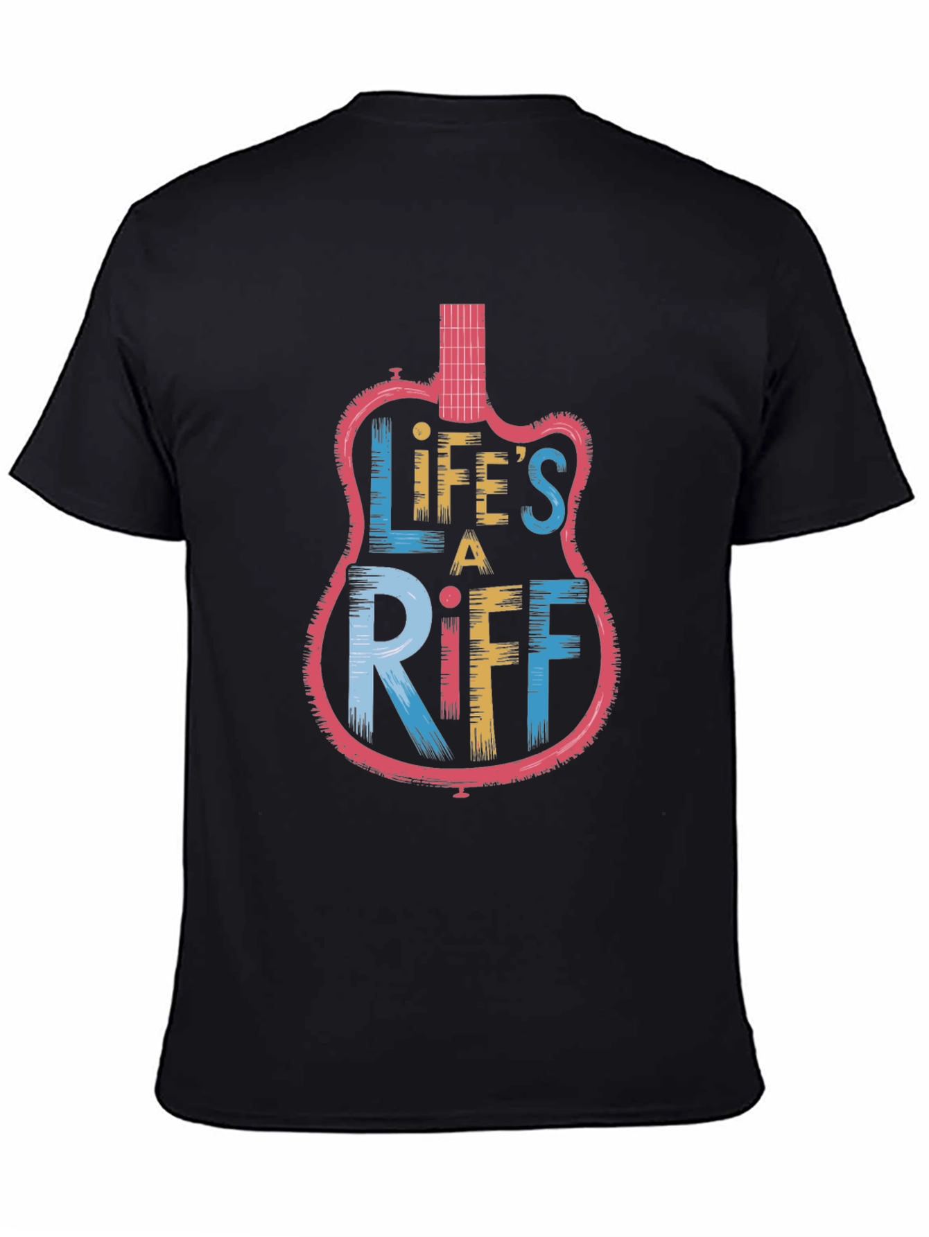Lifes a Riff Graphic Tee - Musician Style