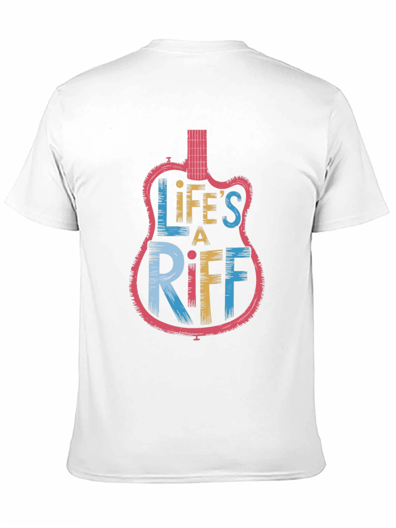 Lifes a Riff Graphic Tee - Musician Style