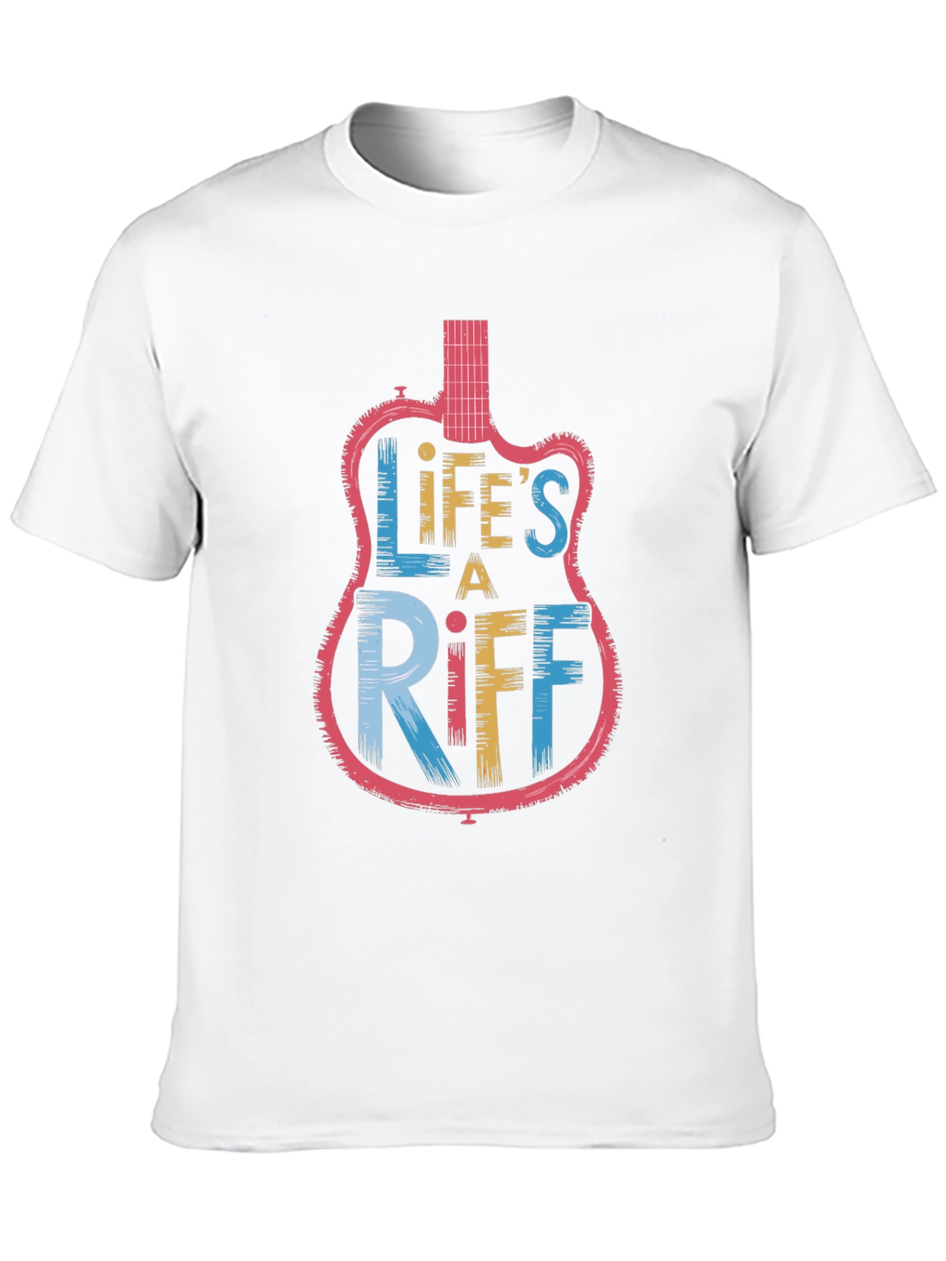 Lifes a Riff Graphic Tee - Musician Style