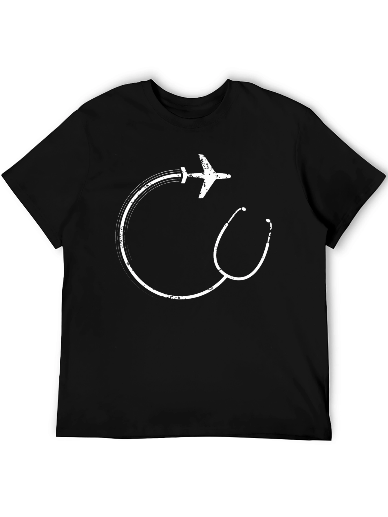 Aviation Doctor Tee - Airplane Stethoscope T-Shirt