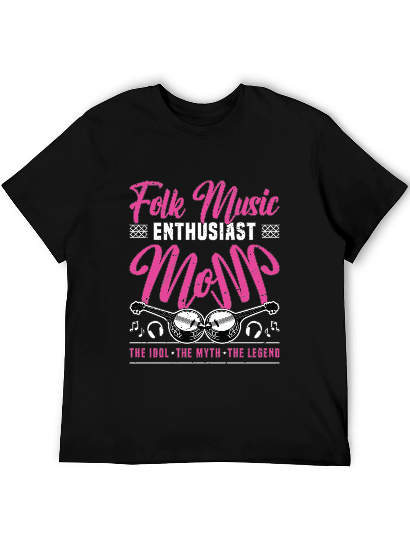 Folk Music Enthusiast Mom T-Shirt