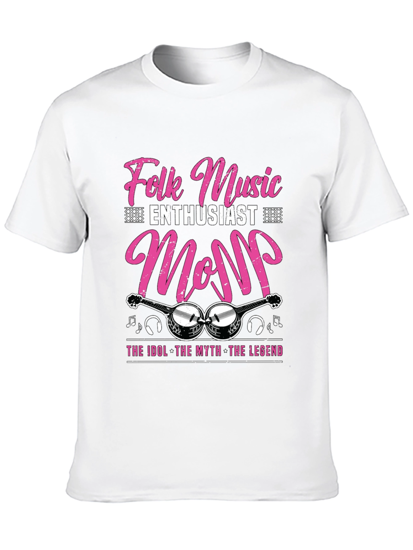 Folk Music Enthusiast Mom T-Shirt