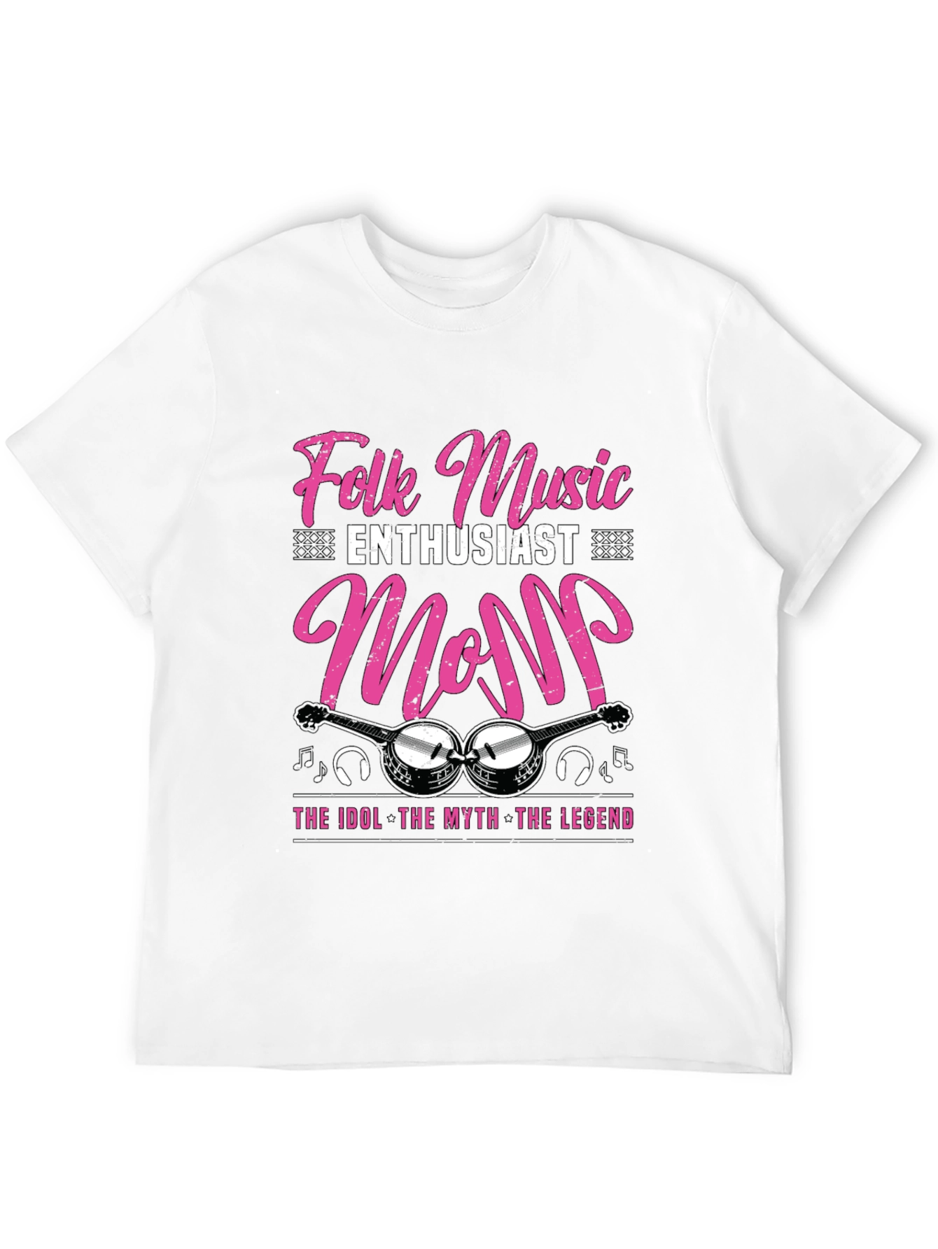 Folk Music Enthusiast Mom T-Shirt