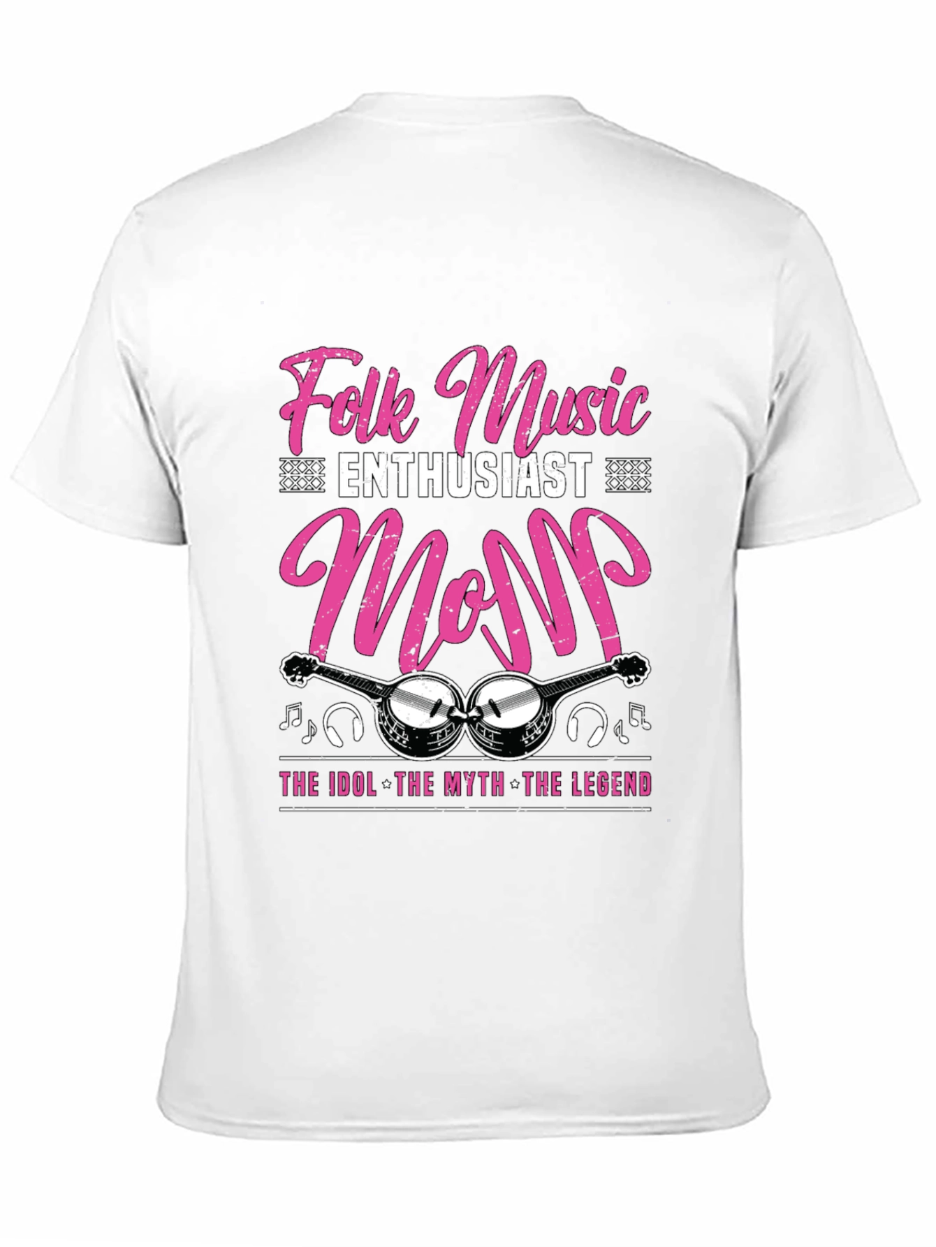Folk Music Enthusiast Mom T-Shirt
