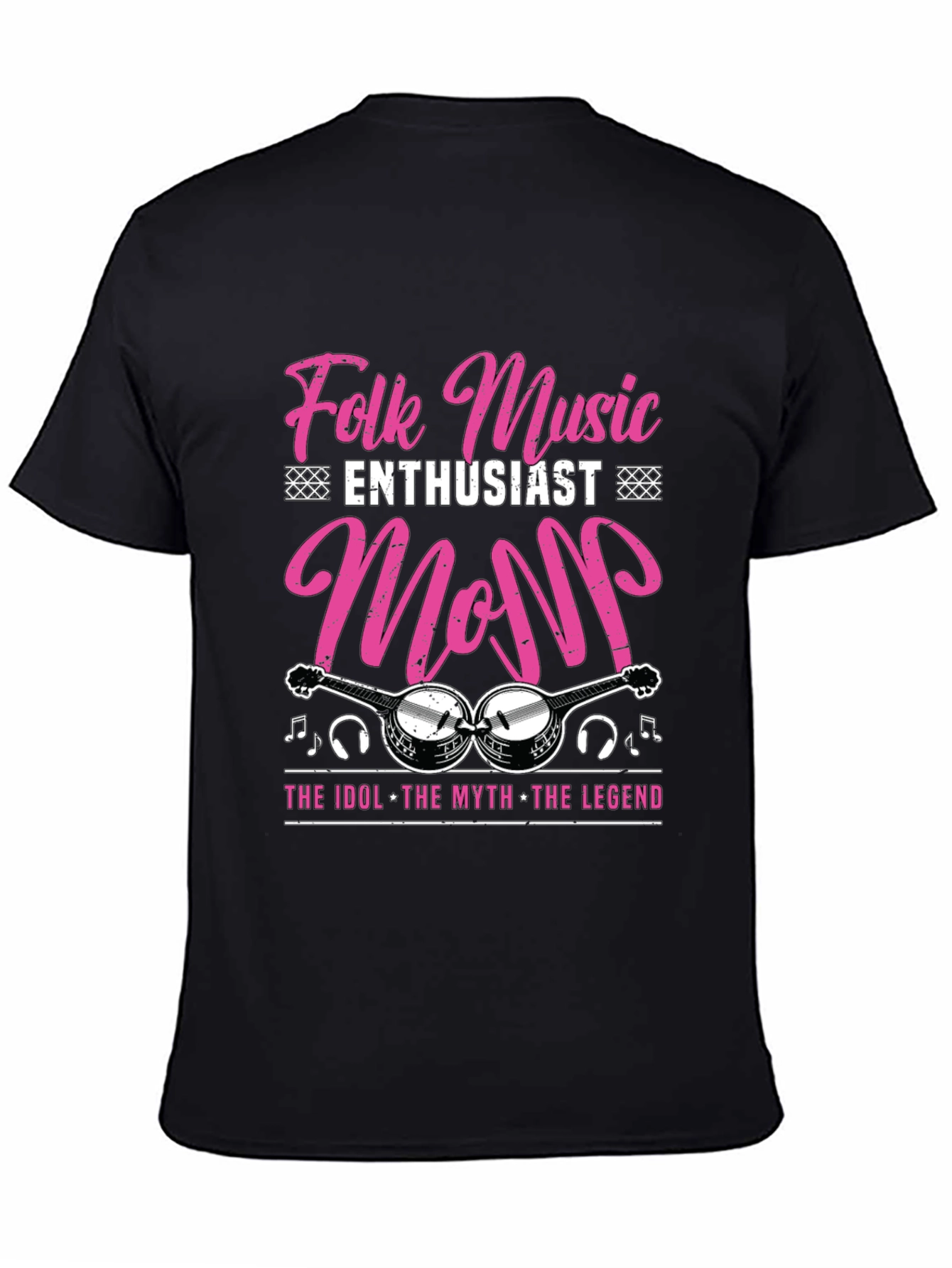 Folk Music Enthusiast Mom T-Shirt