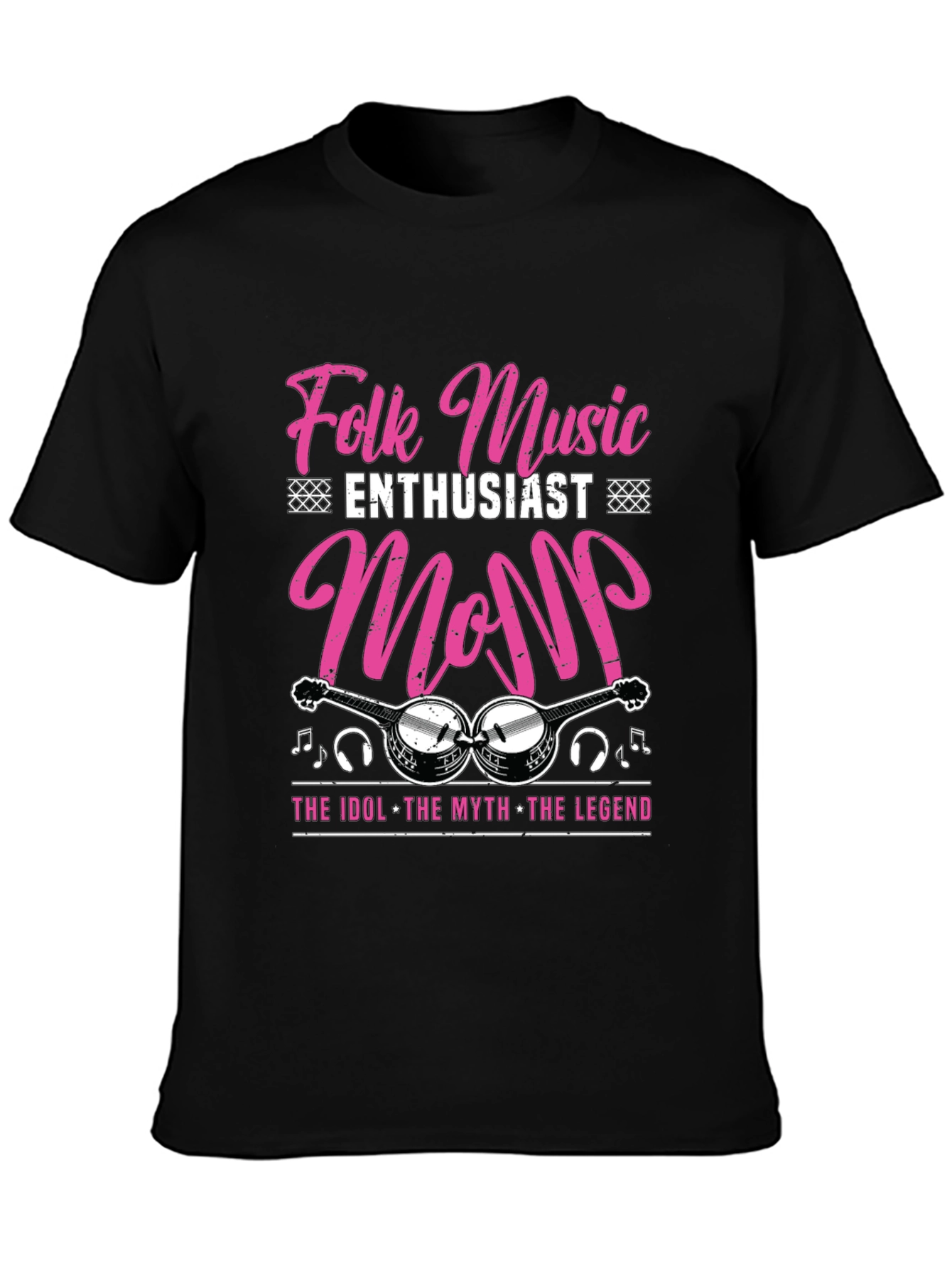 Folk Music Enthusiast Mom T-Shirt