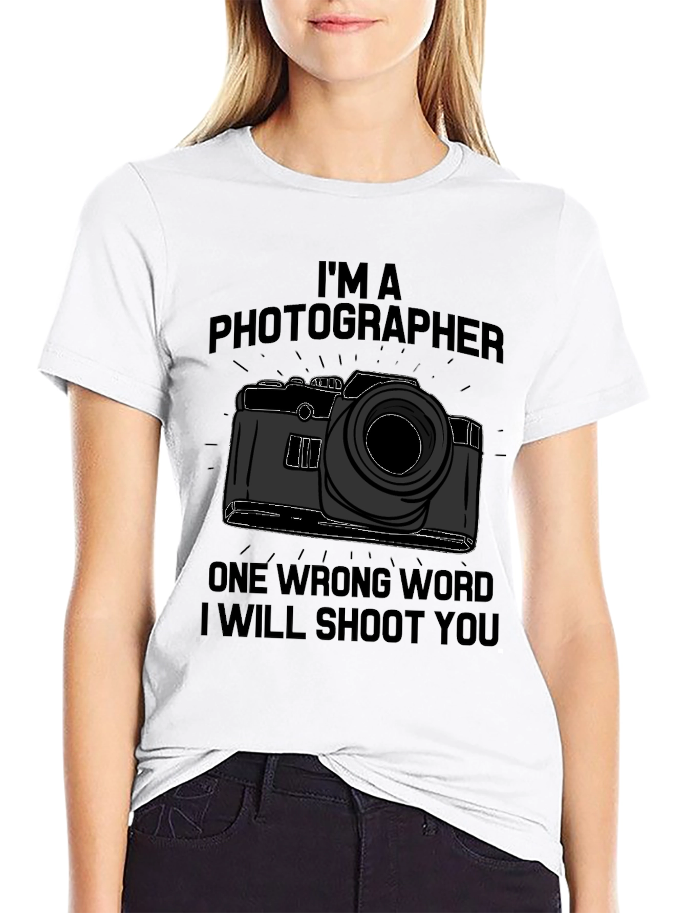Photographer T-Shirt - Funny Camera Graphic Tee