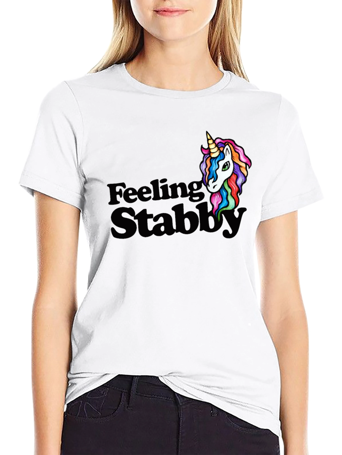Feeling Stabby Unicorn T-Shirt
