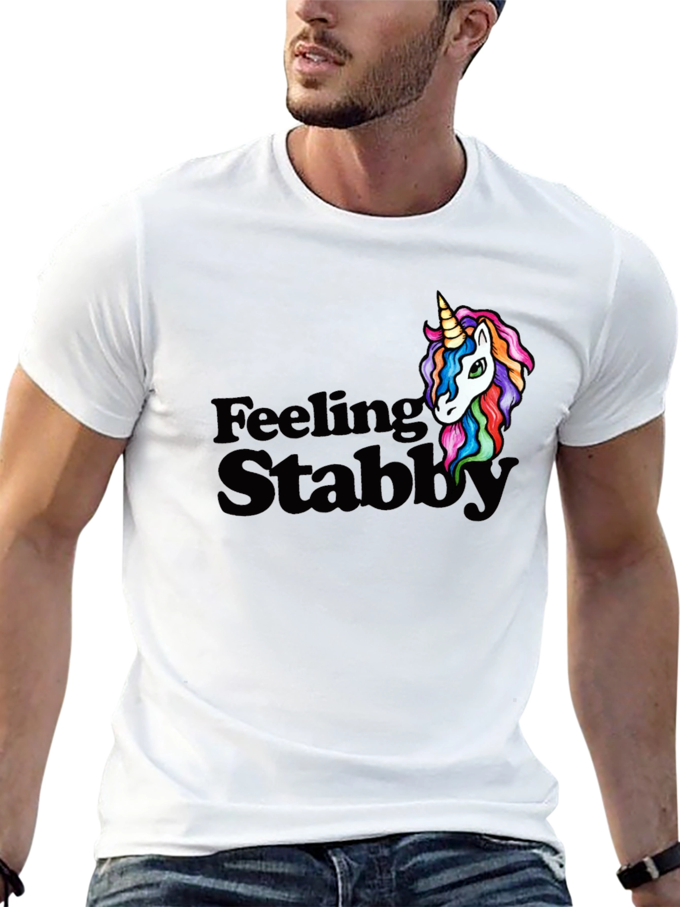 Feeling Stabby Unicorn T-Shirt