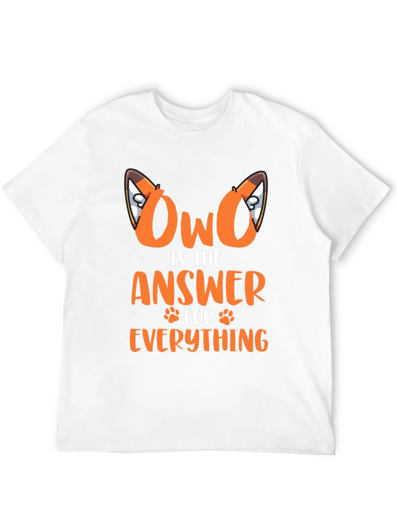 OwO is the Answer Graphic T-Shirt
