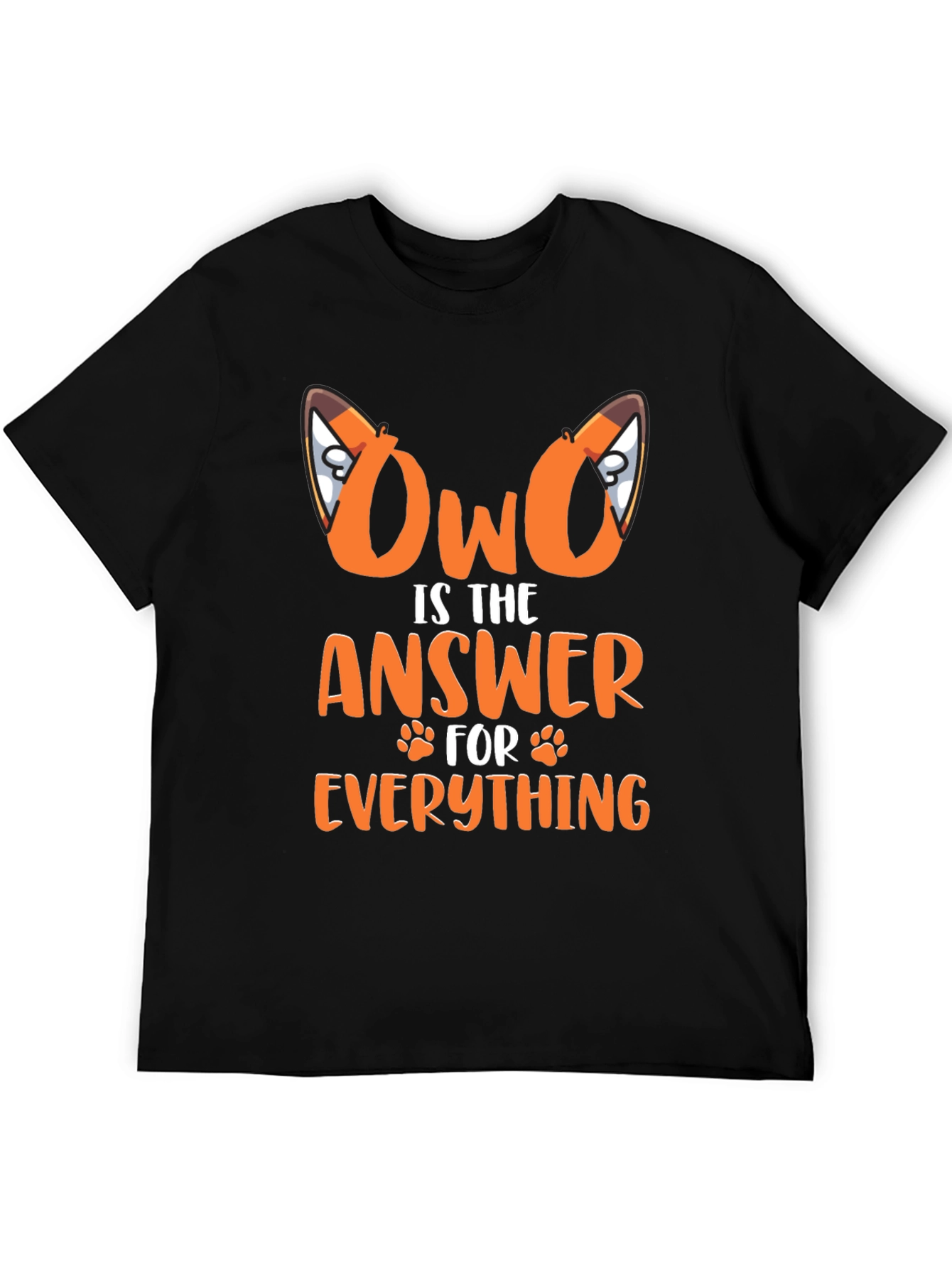 OwO is the Answer Graphic T-Shirt