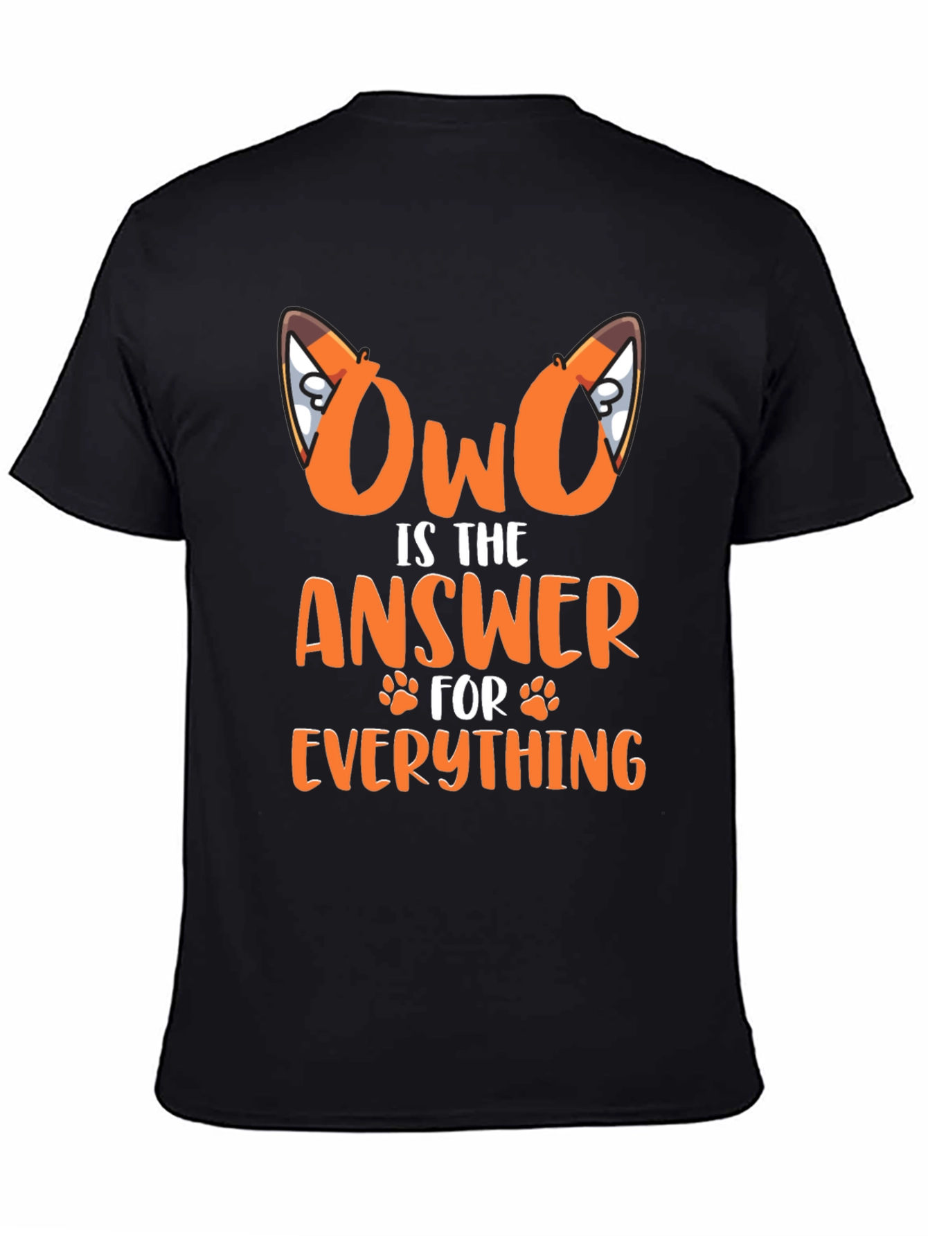OwO is the Answer Graphic T-Shirt