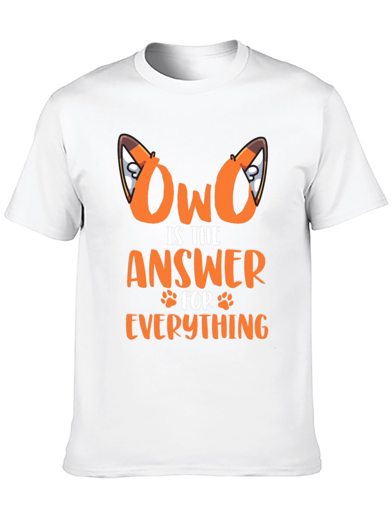 OwO is the Answer Graphic T-Shirt