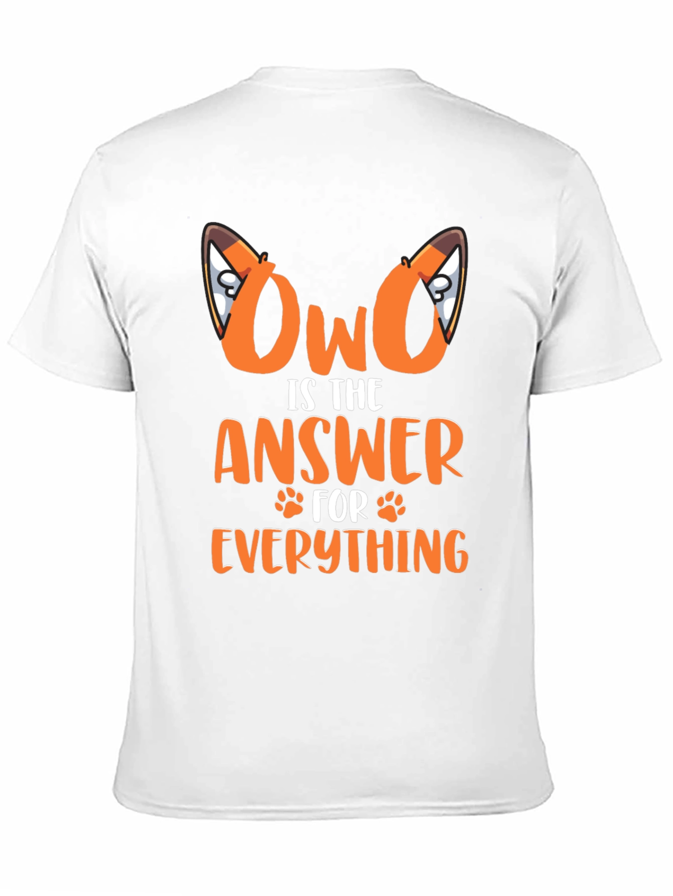 OwO is the Answer Graphic T-Shirt