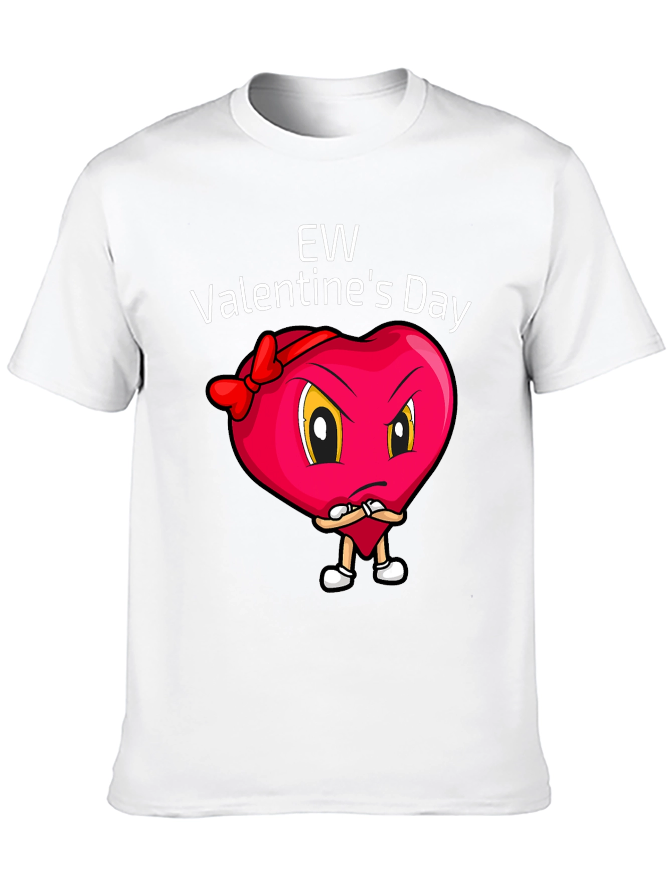 Ew Valentines Day Graphic T-Shirt