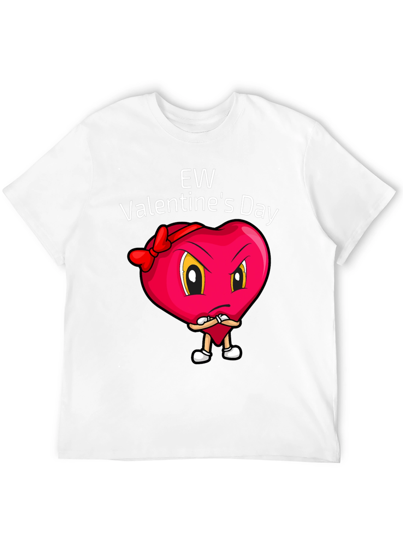Ew Valentines Day Graphic T-Shirt
