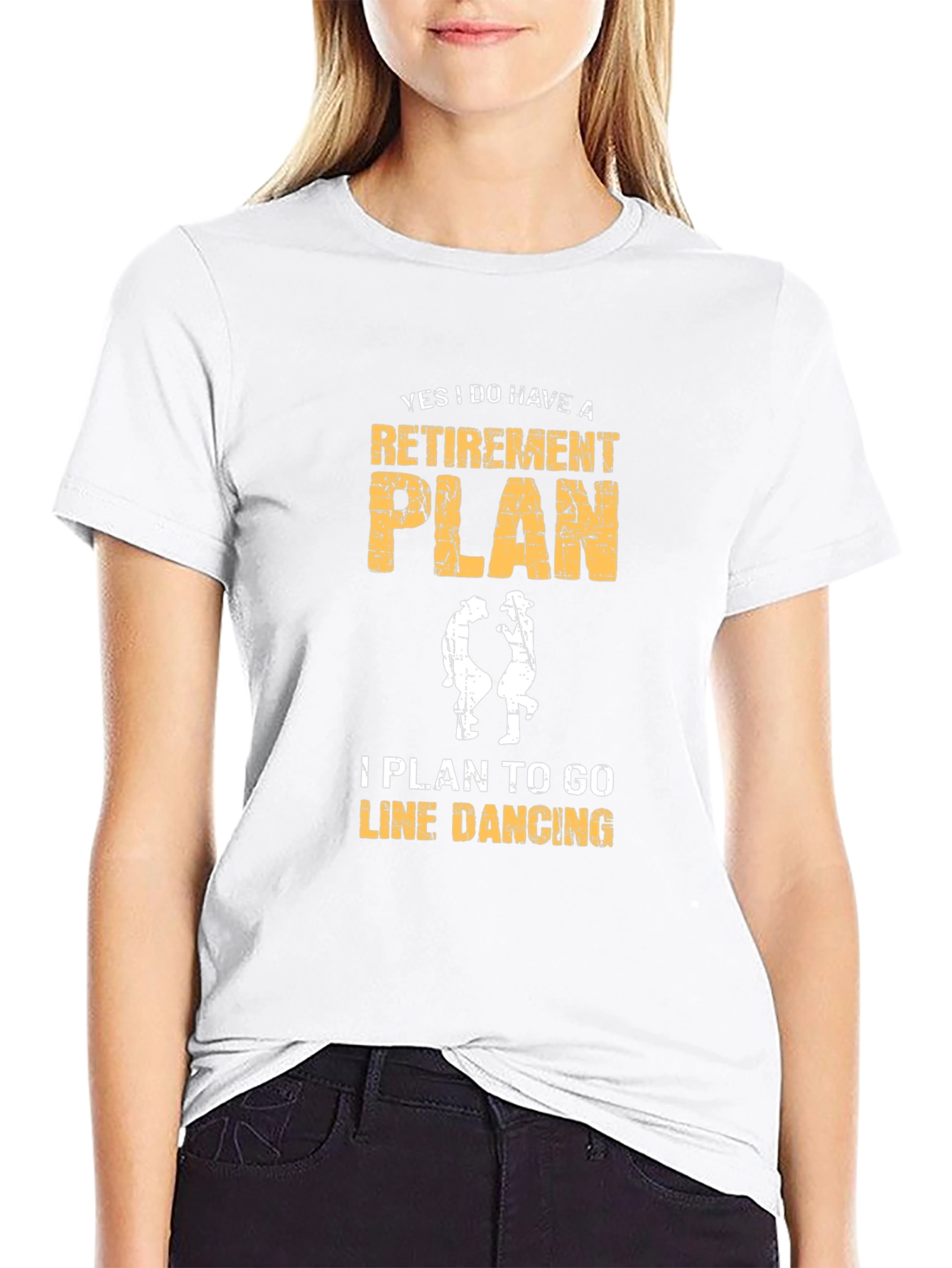 Retirement Plan Line Dancing T-Shirt