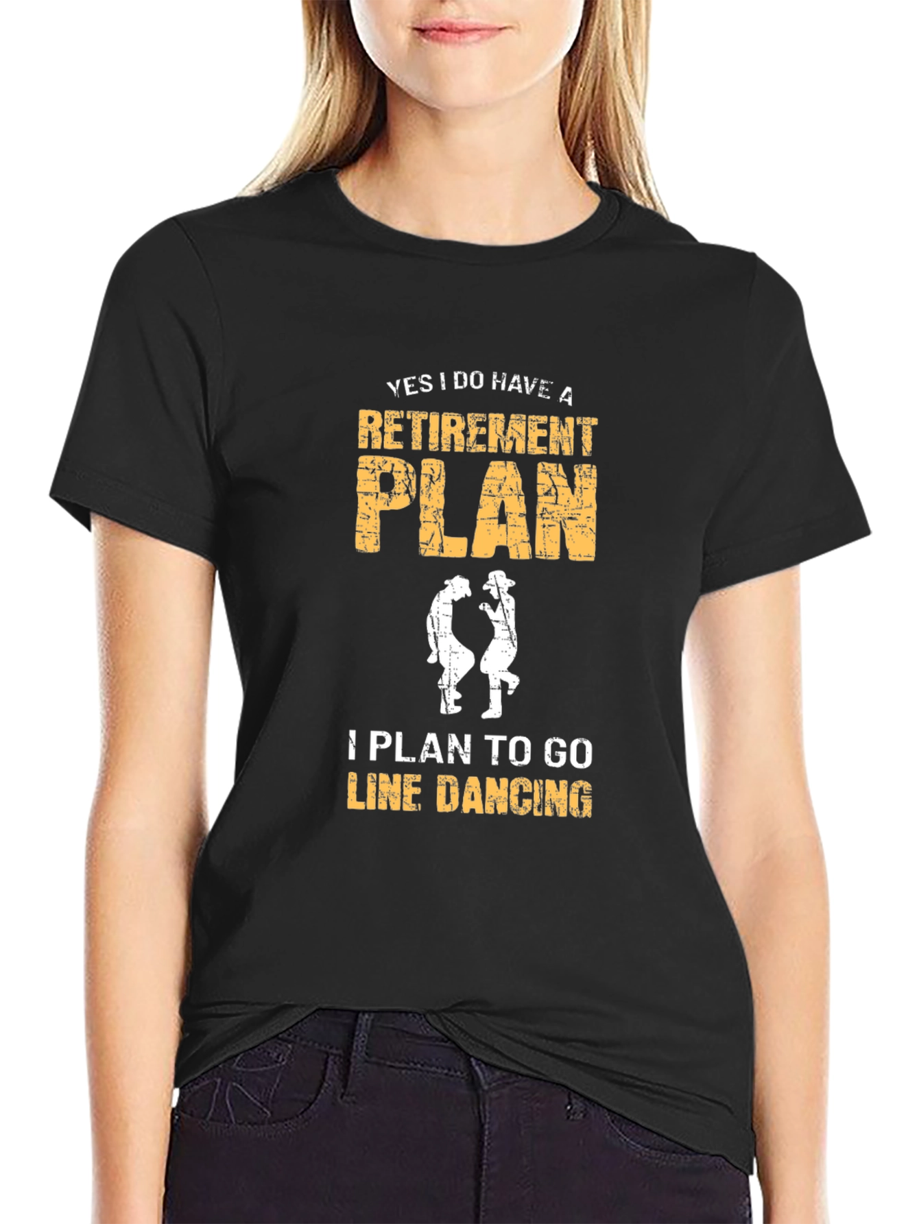 Retirement Plan Line Dancing T-Shirt