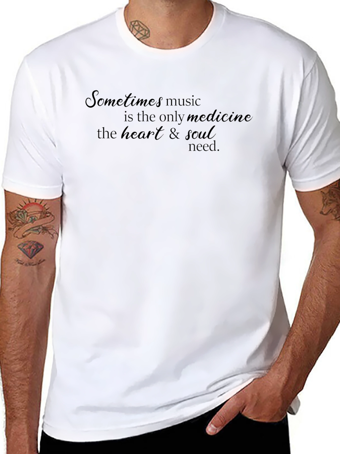 Music Medicine T-Shirt - Comfort & Style