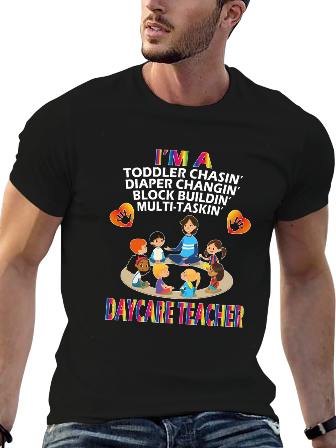 Daycare Teacher Graphic T-Shirt