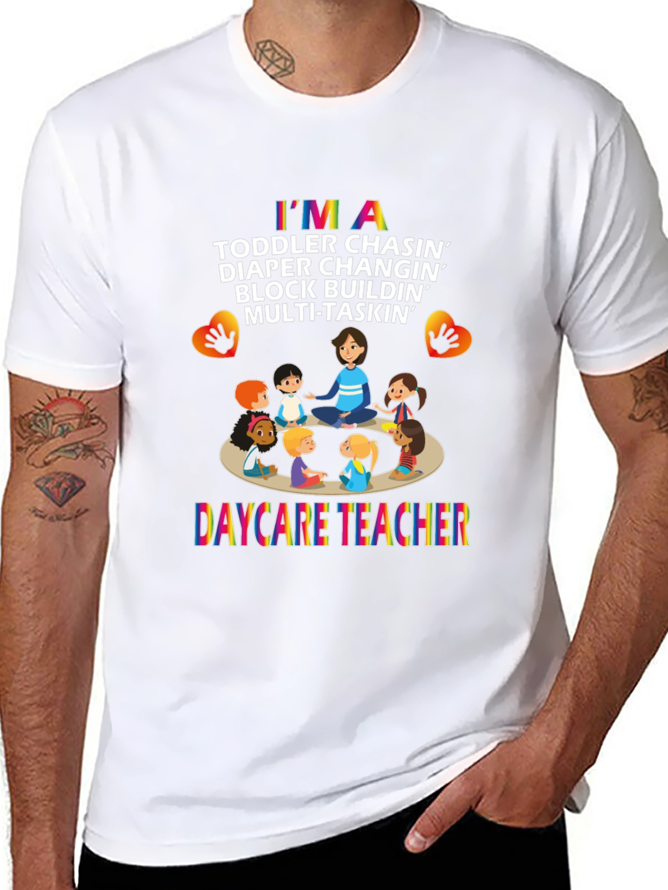 Daycare Teacher Graphic T-Shirt