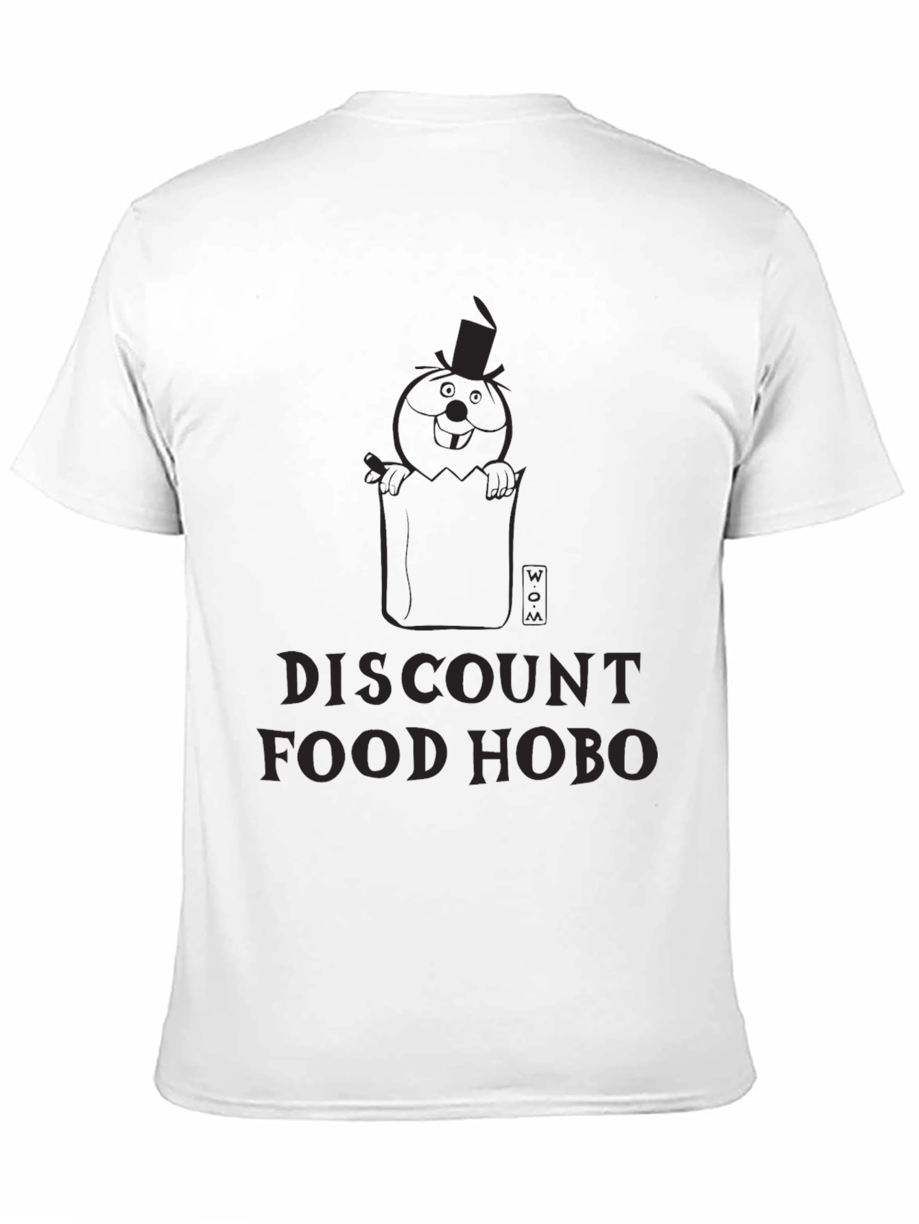 Discount Food Hobo Black T-Shirt