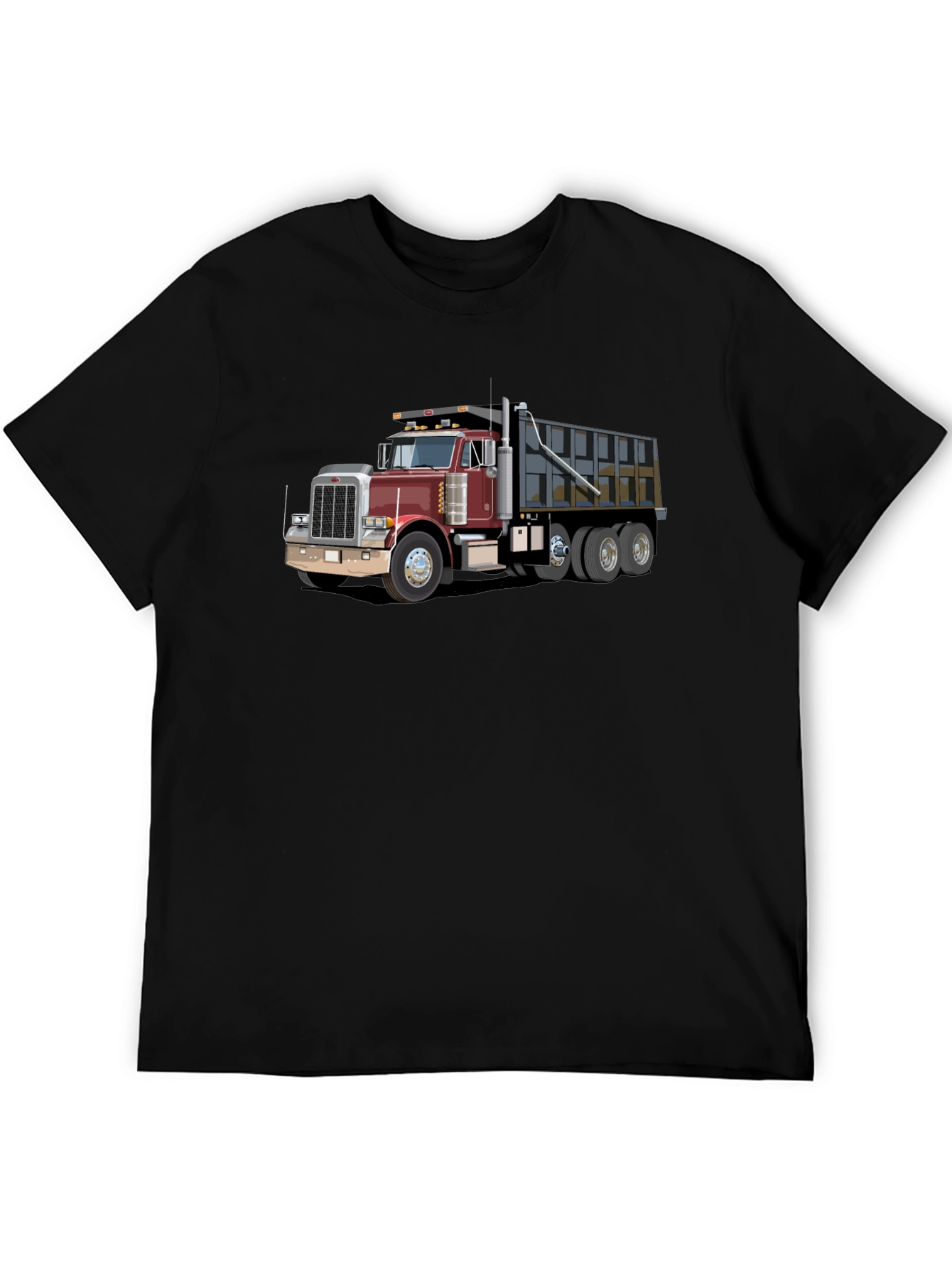 Dump Truck Graphic Tee - Heavy Duty Style