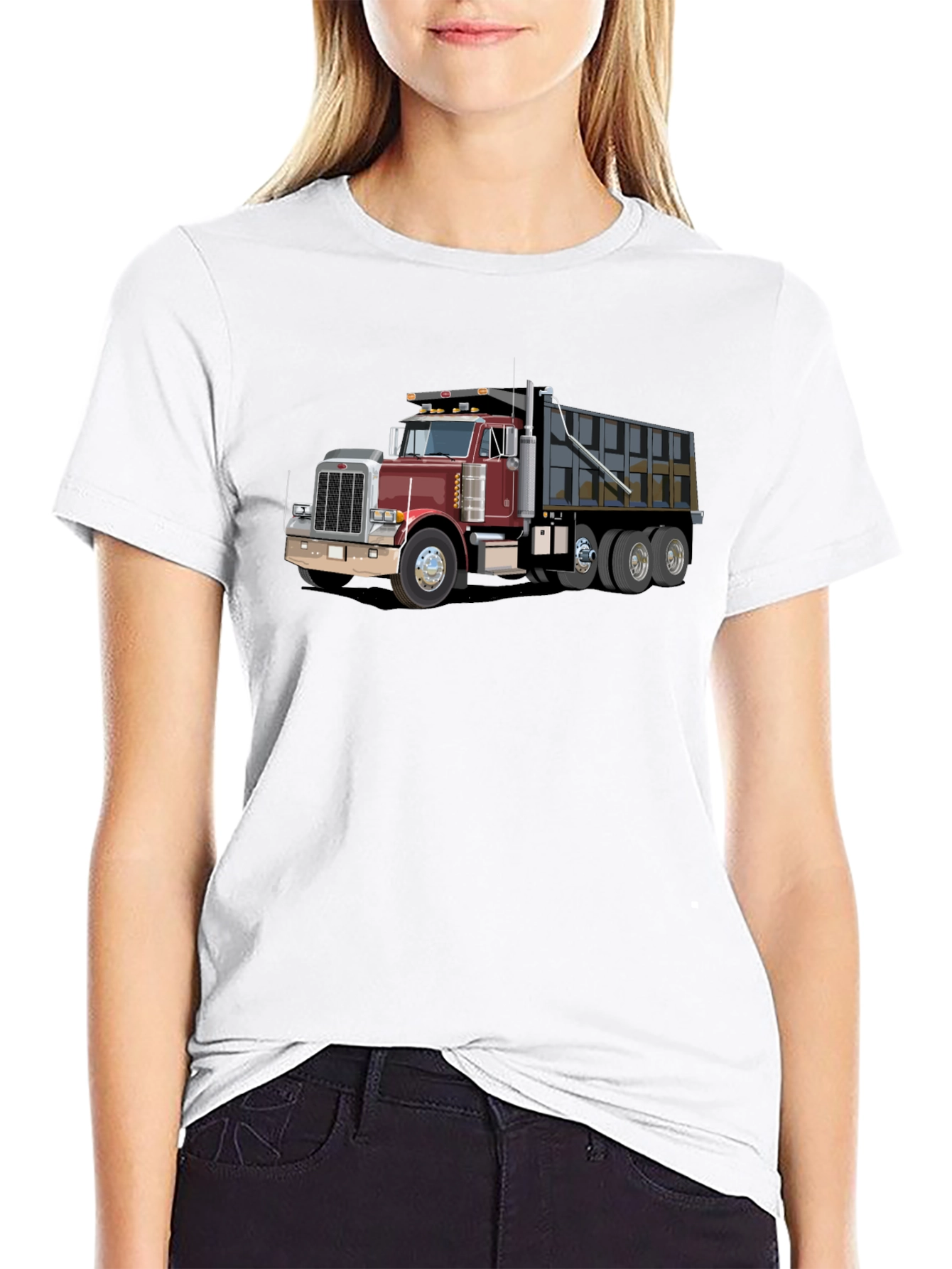 Dump Truck Graphic Tee - Heavy Duty Style