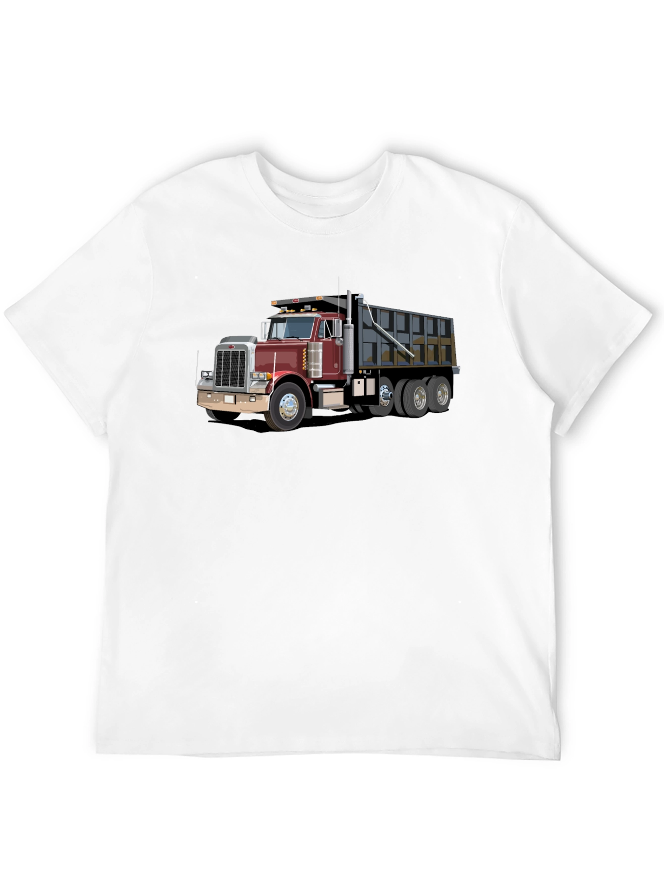 Dump Truck Graphic Tee - Heavy Duty Style