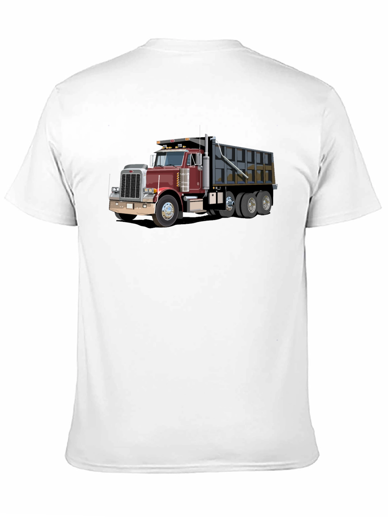 Dump Truck Graphic Tee - Heavy Duty Style