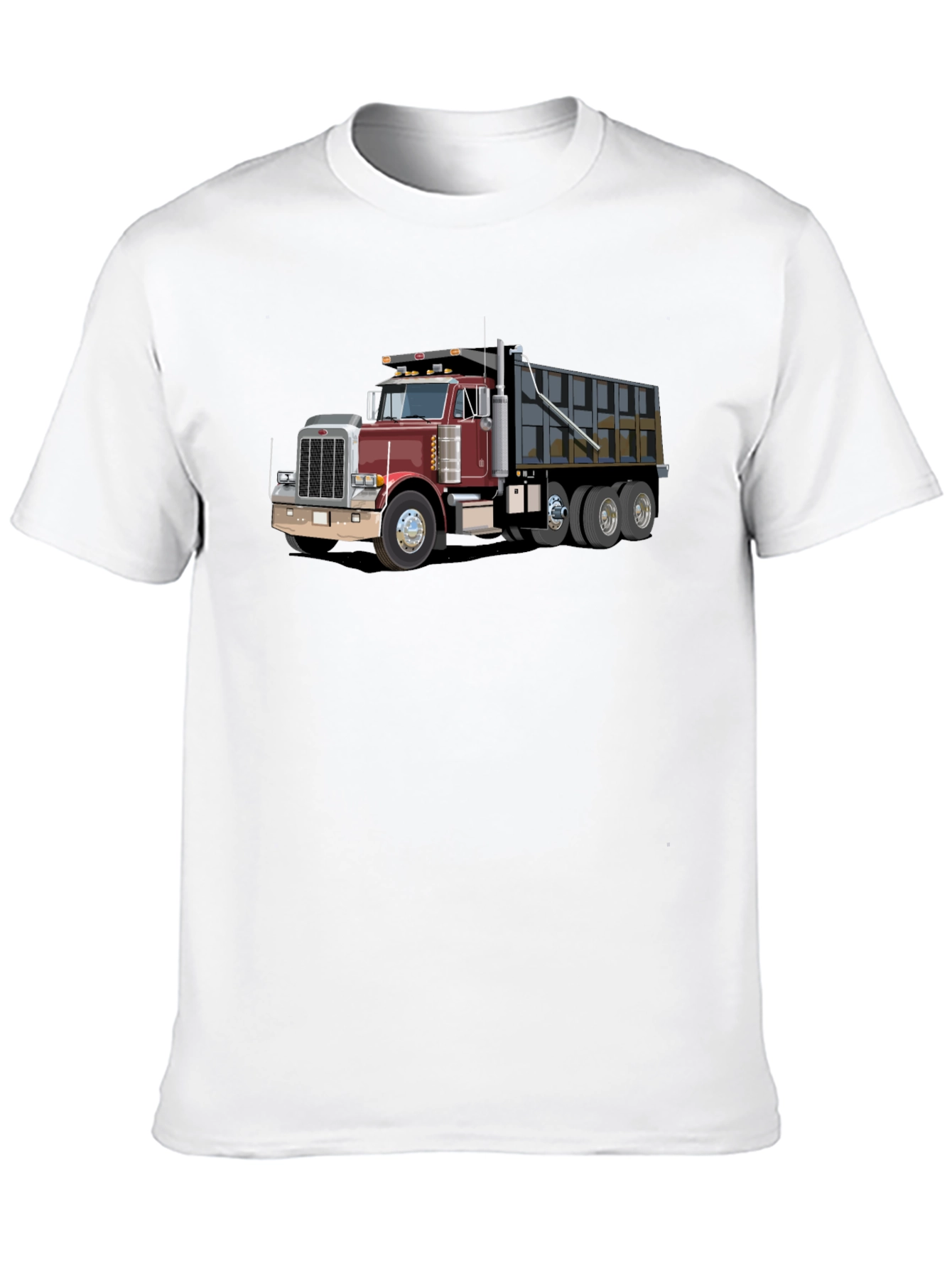 Dump Truck Graphic Tee - Heavy Duty Style